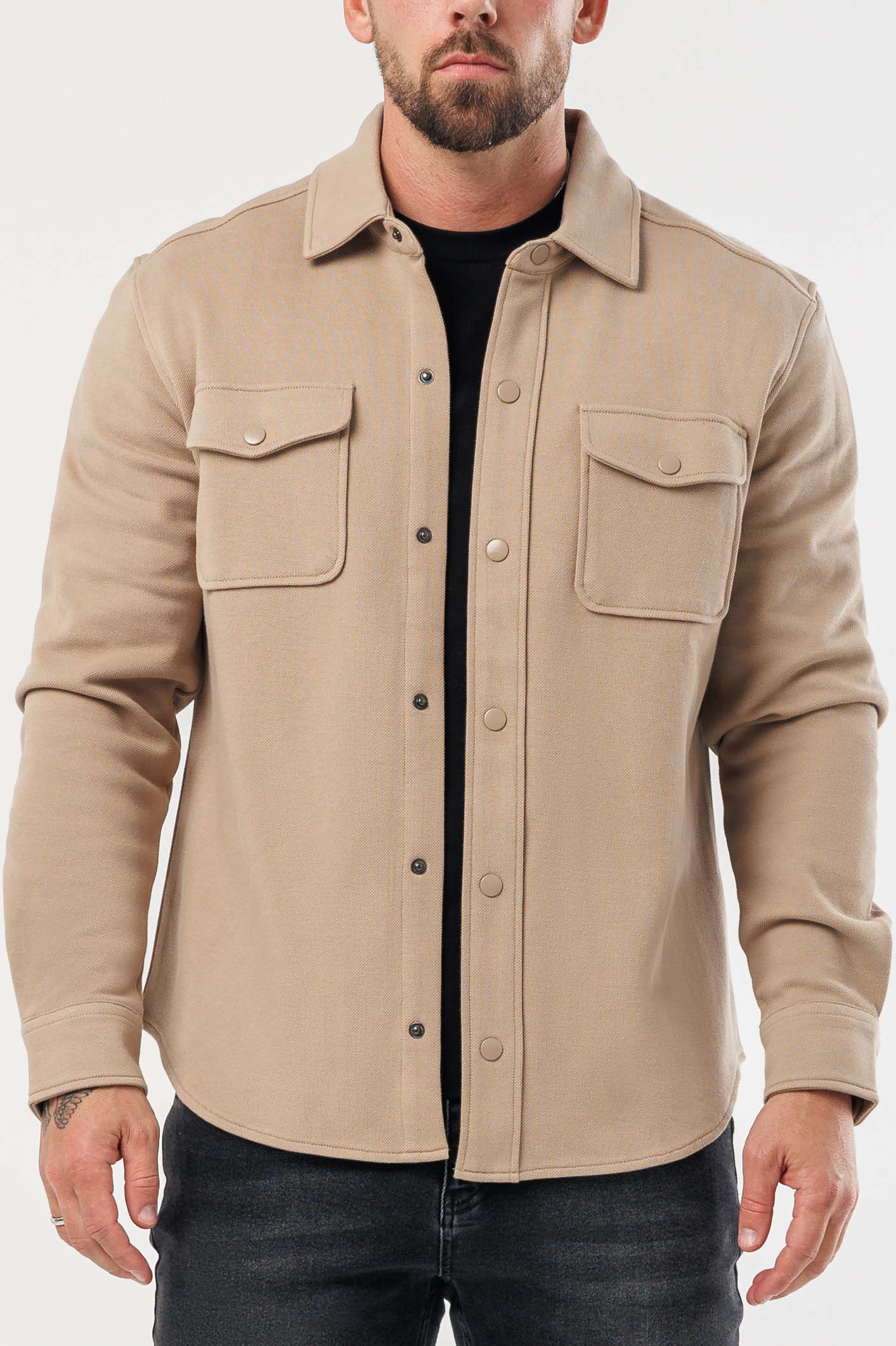 Legend London Shirt OVERSHIRT - BEIGE