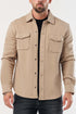 Legend London Shirt OVERSHIRT - BEIGE