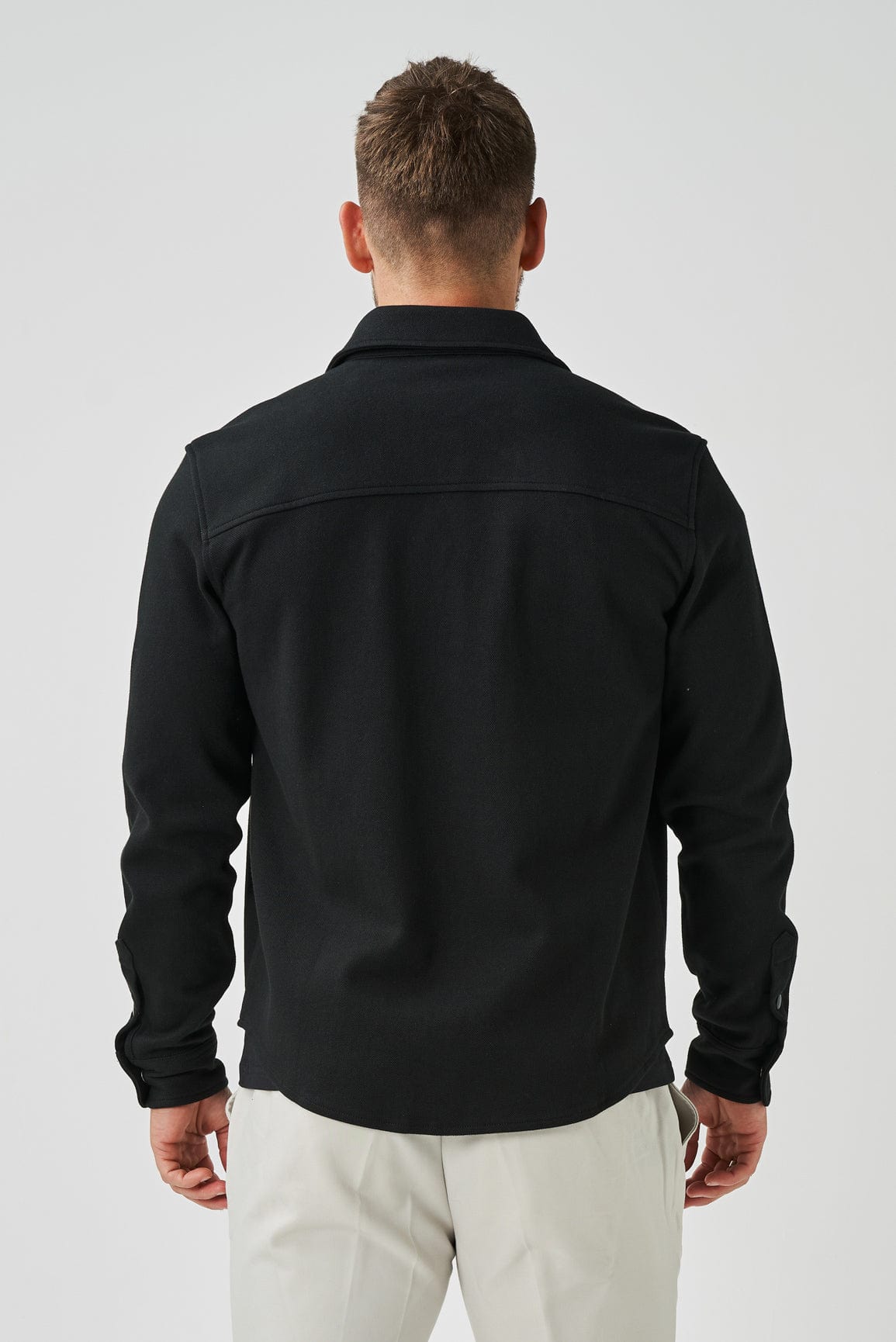 Legend London Shirt OVERSHIRT - BLACK