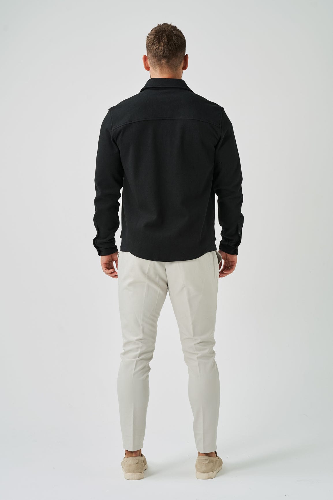 Legend London Shirt OVERSHIRT - BLACK