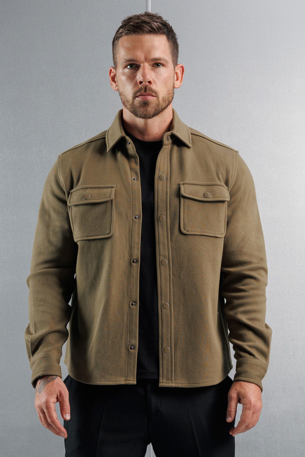 Legend London Shirt OVERSHIRT - KHAKI
