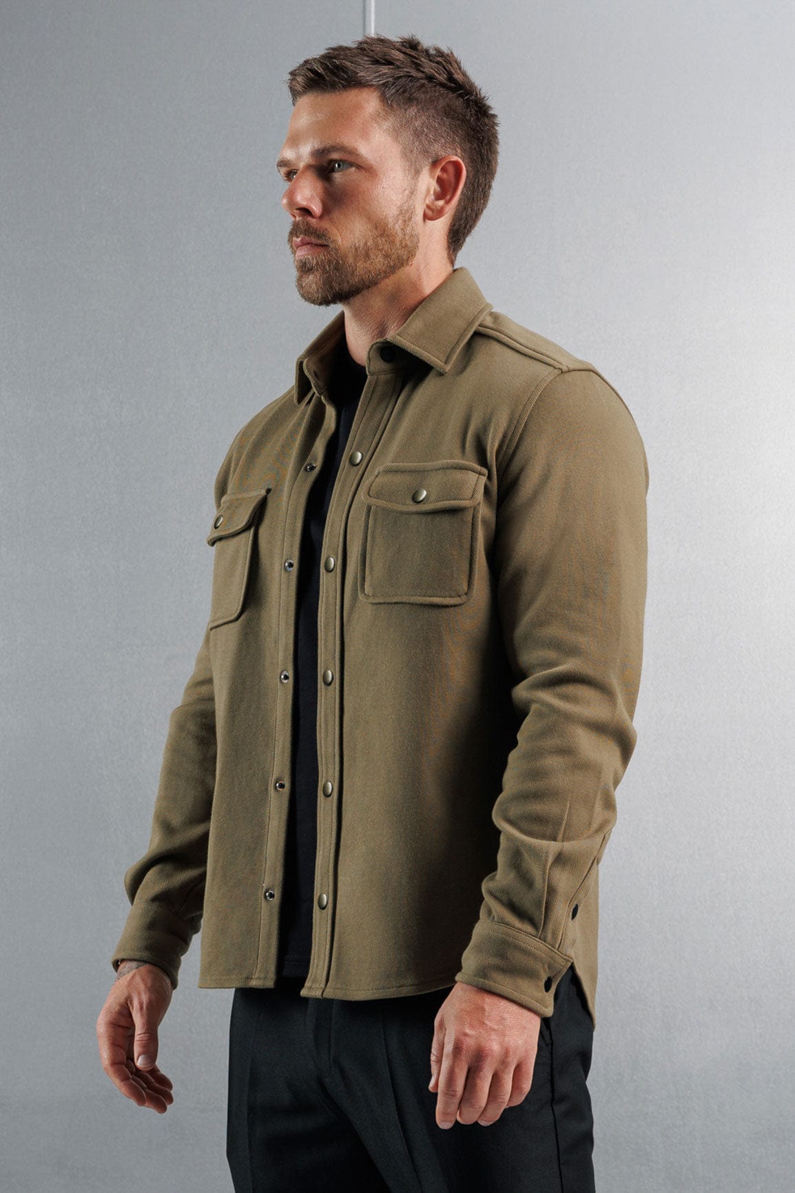 Legend London Shirt OVERSHIRT - KHAKI