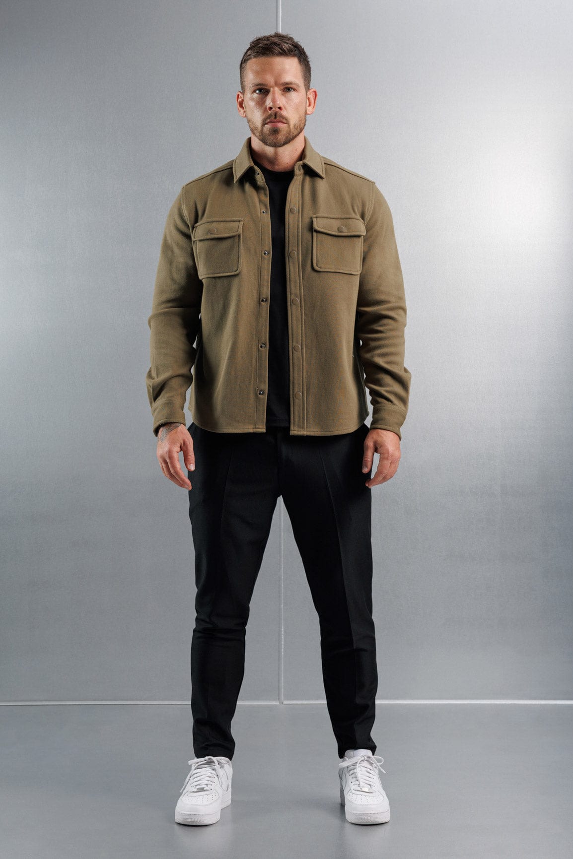 Legend London Shirt OVERSHIRT - KHAKI
