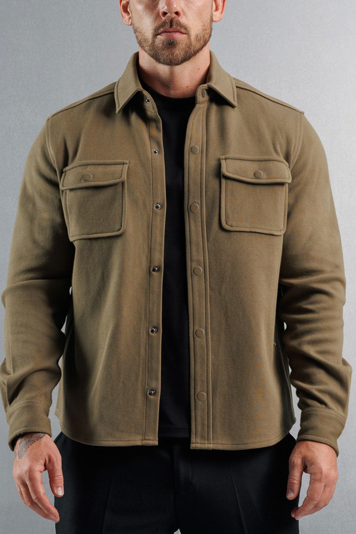 Legend London Shirt OVERSHIRT - KHAKI