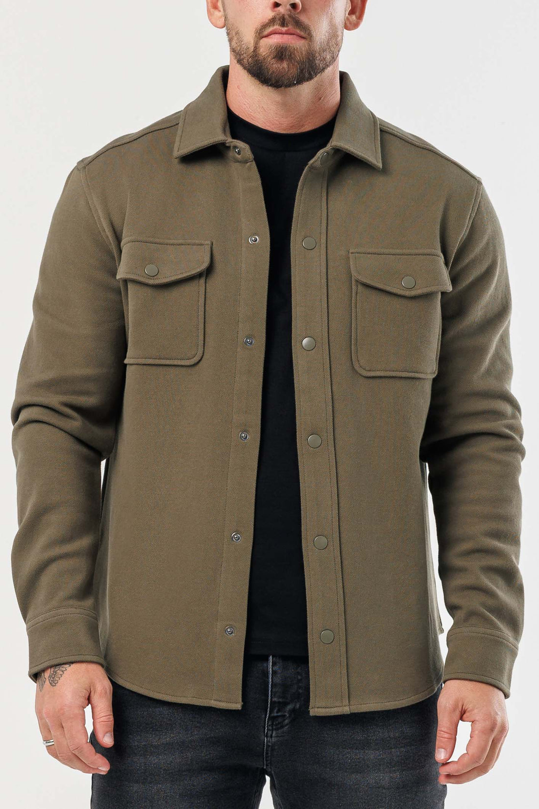 Legend London Shirt OVERSHIRT - KHAKI