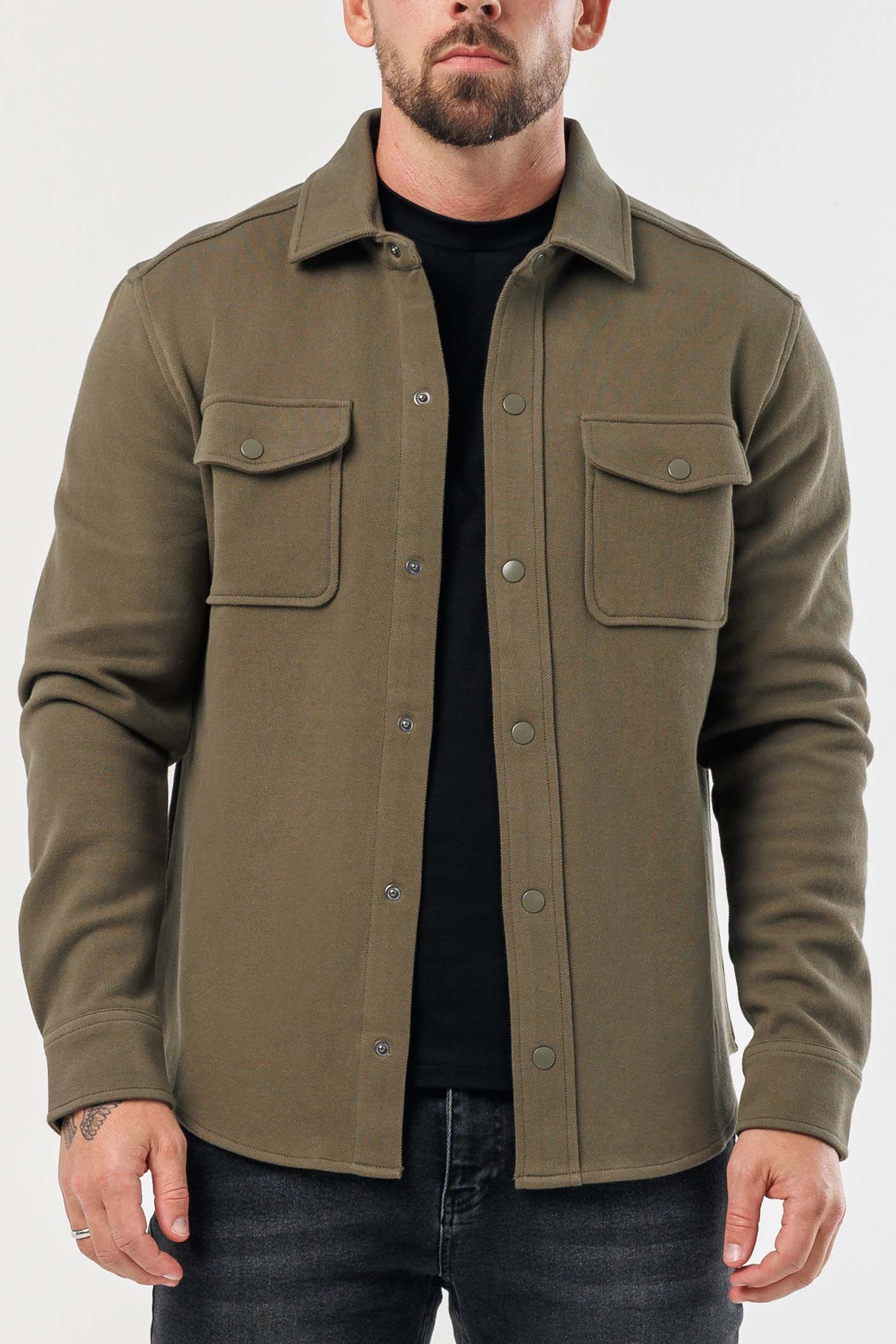 Legend London Shirt OVERSHIRT - KHAKI