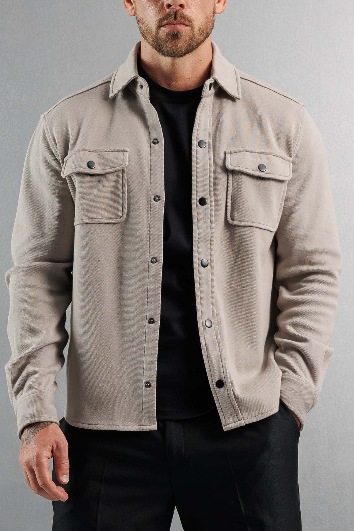 Legend London Shirt OVERSHIRT - LIGHT GREY