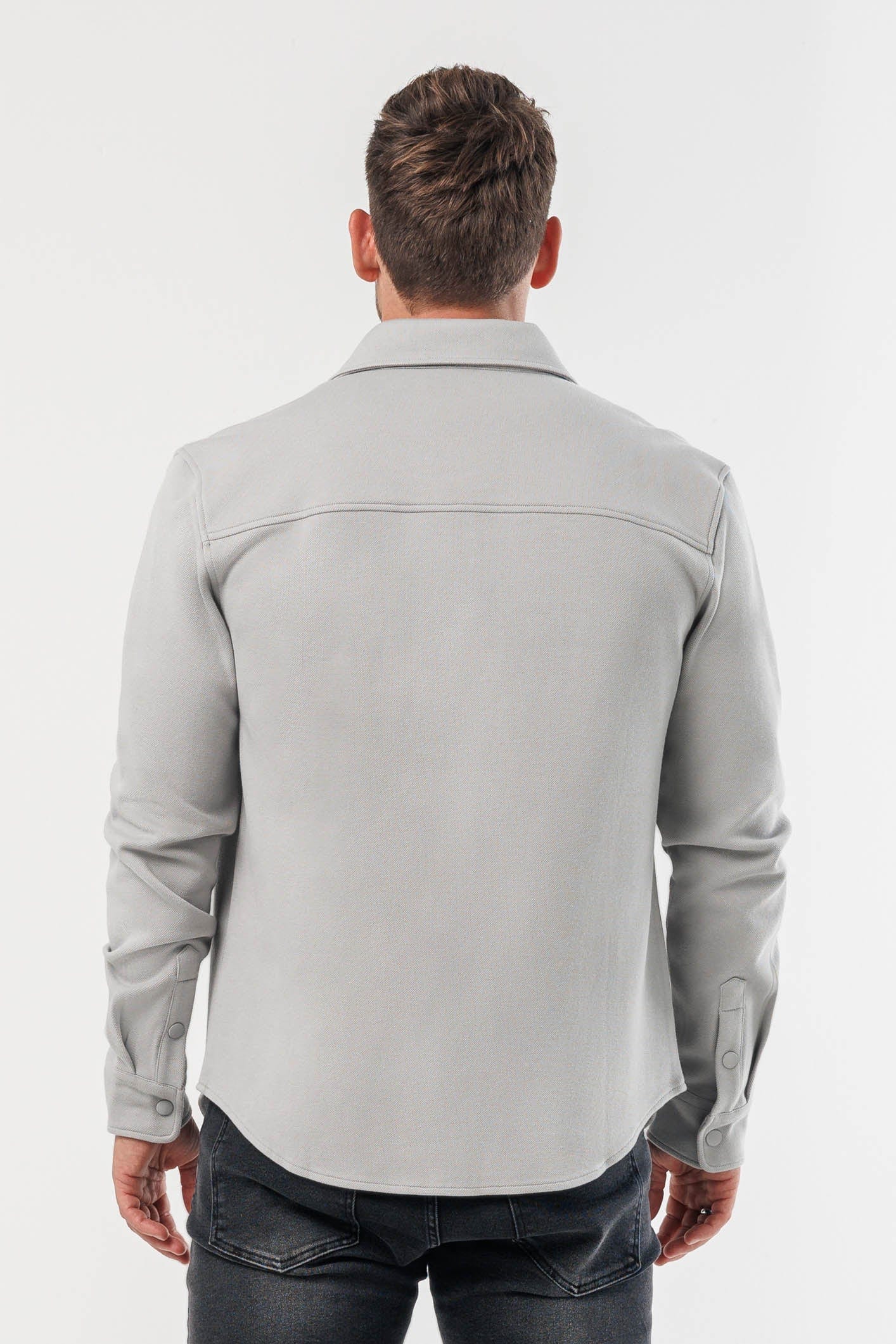 Legend London Shirt OVERSHIRT - LIGHT GREY