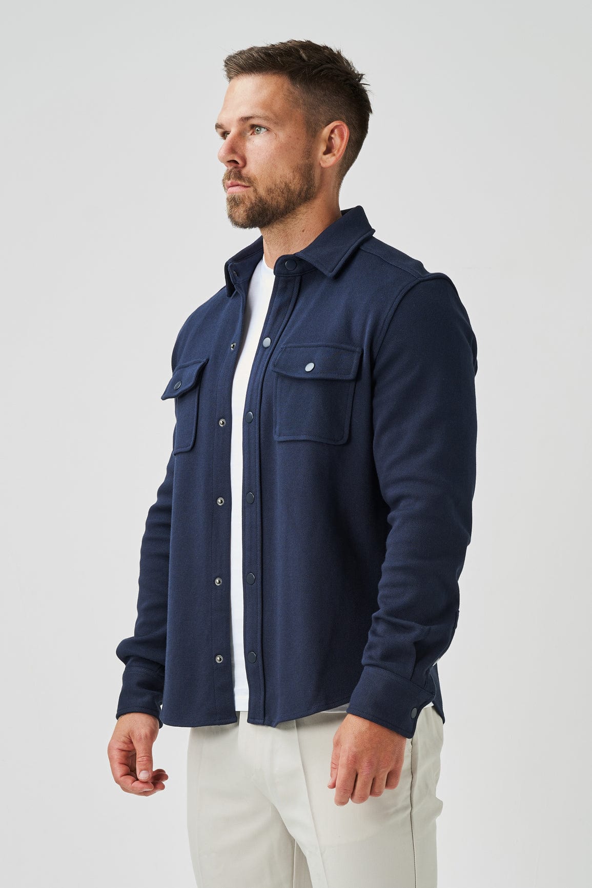 Legend London Shirt OVERSHIRT - NAVY
