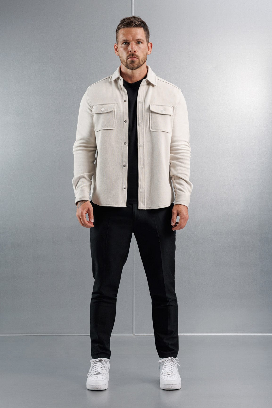 Legend London Shirt OVERSHIRT - STONE