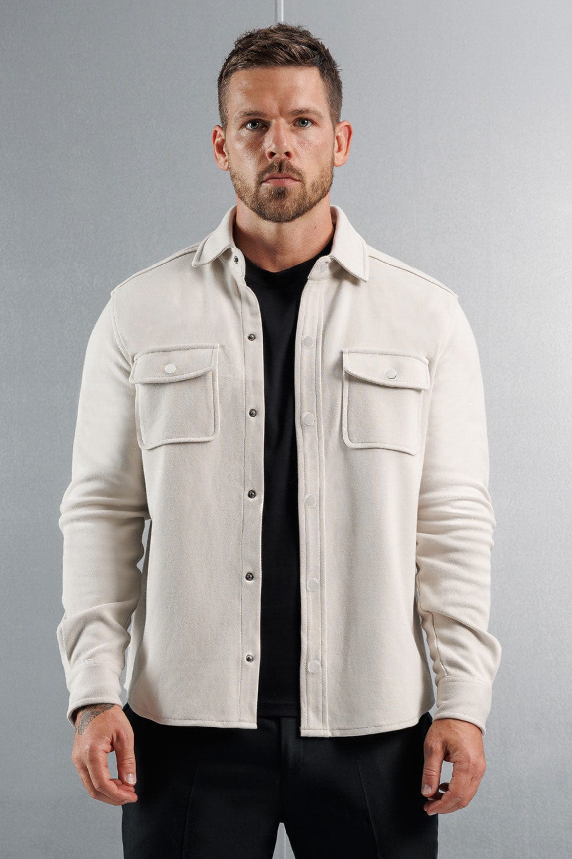 Legend London Shirt OVERSHIRT - STONE
