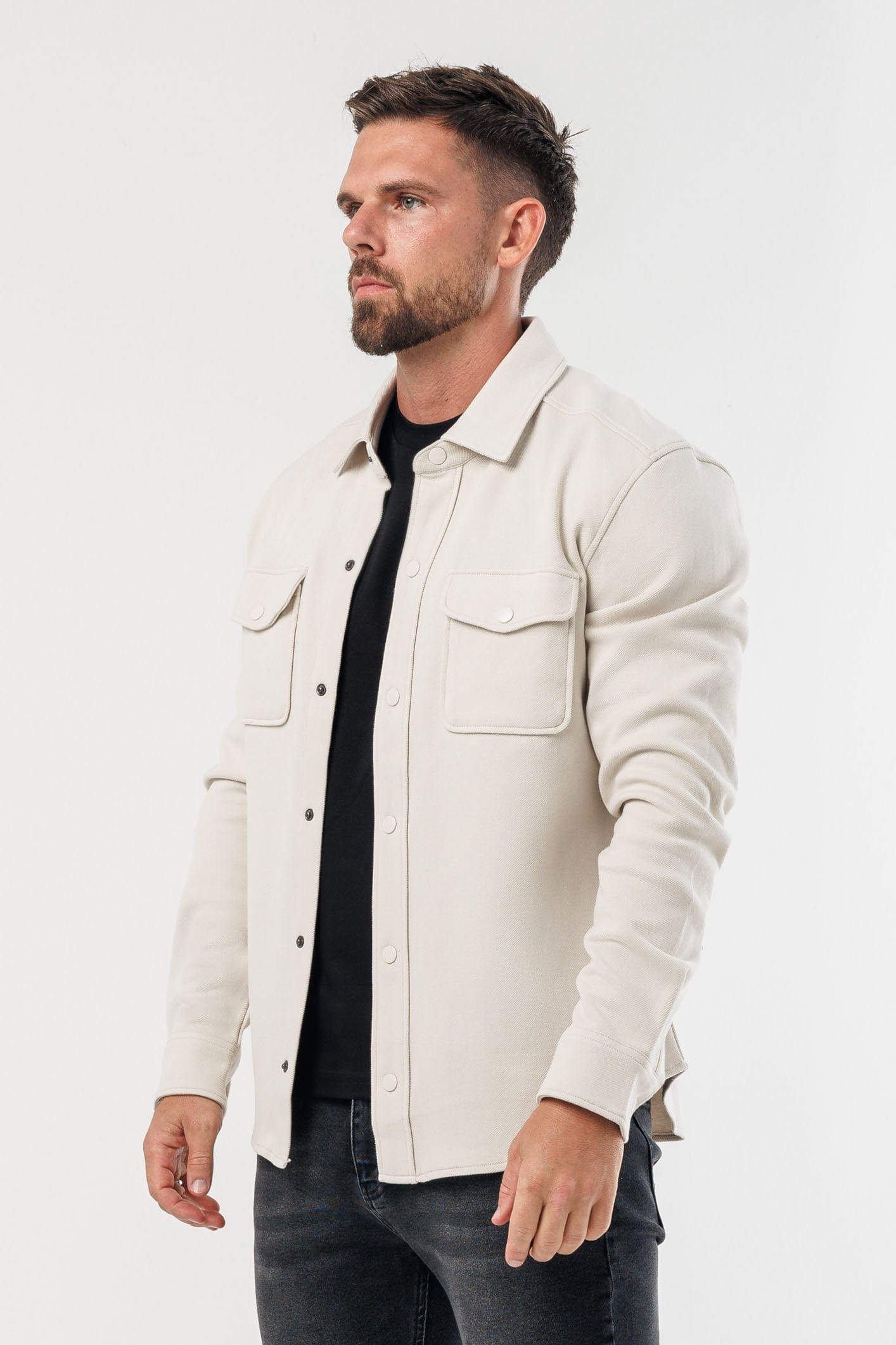 Legend London Shirt OVERSHIRT - STONE