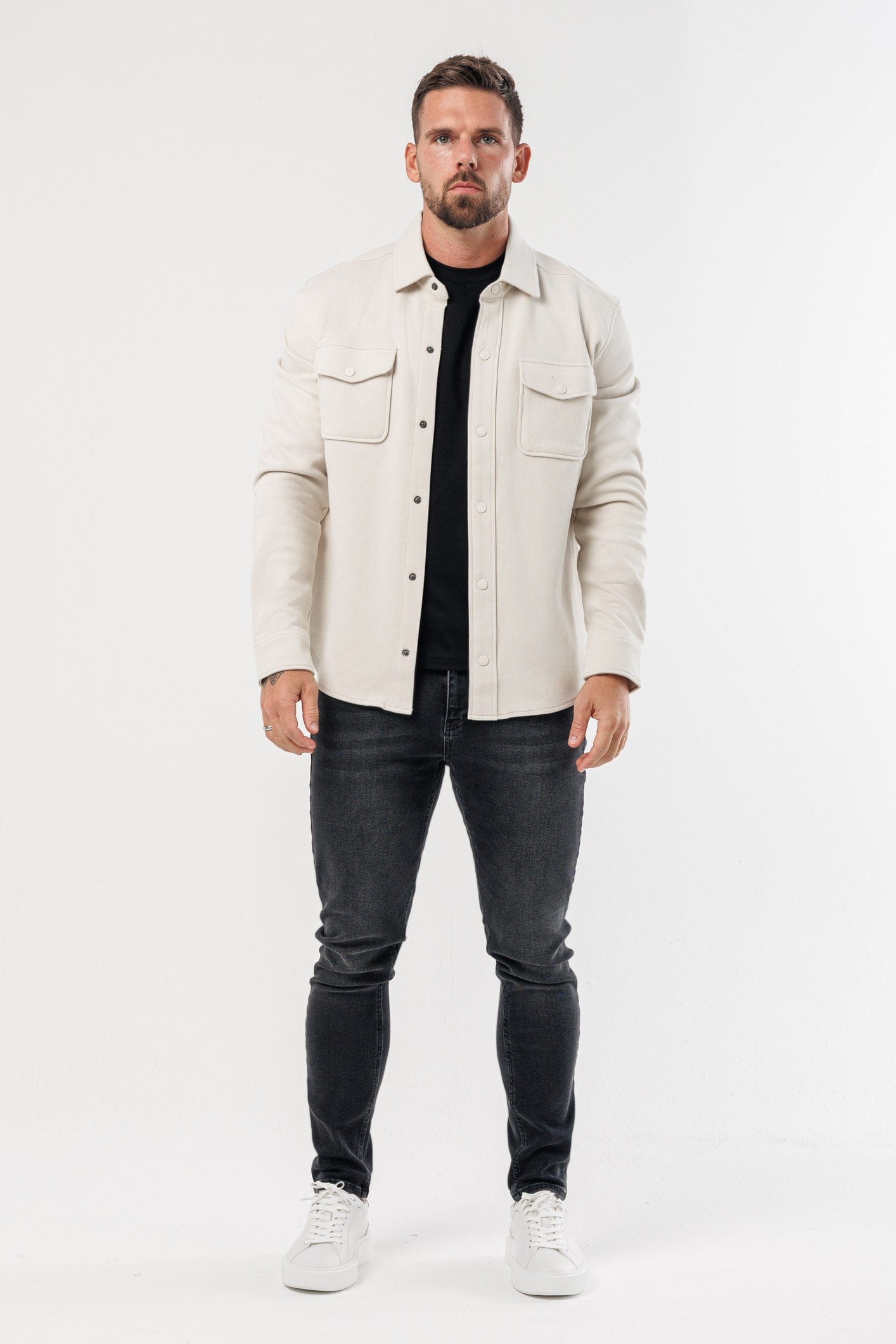 Legend London Shirt OVERSHIRT - STONE