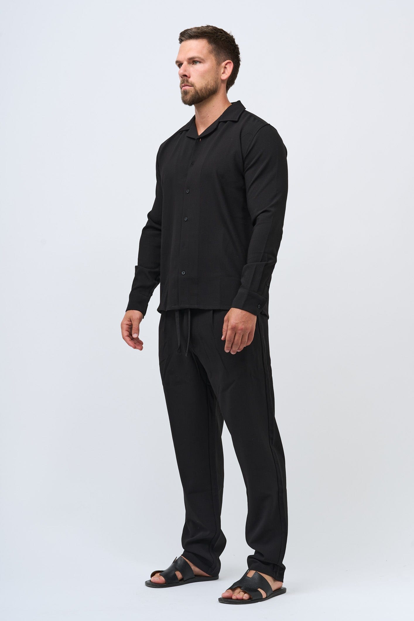 Legend London Shirt TWIN SET SHIRT - BLACK