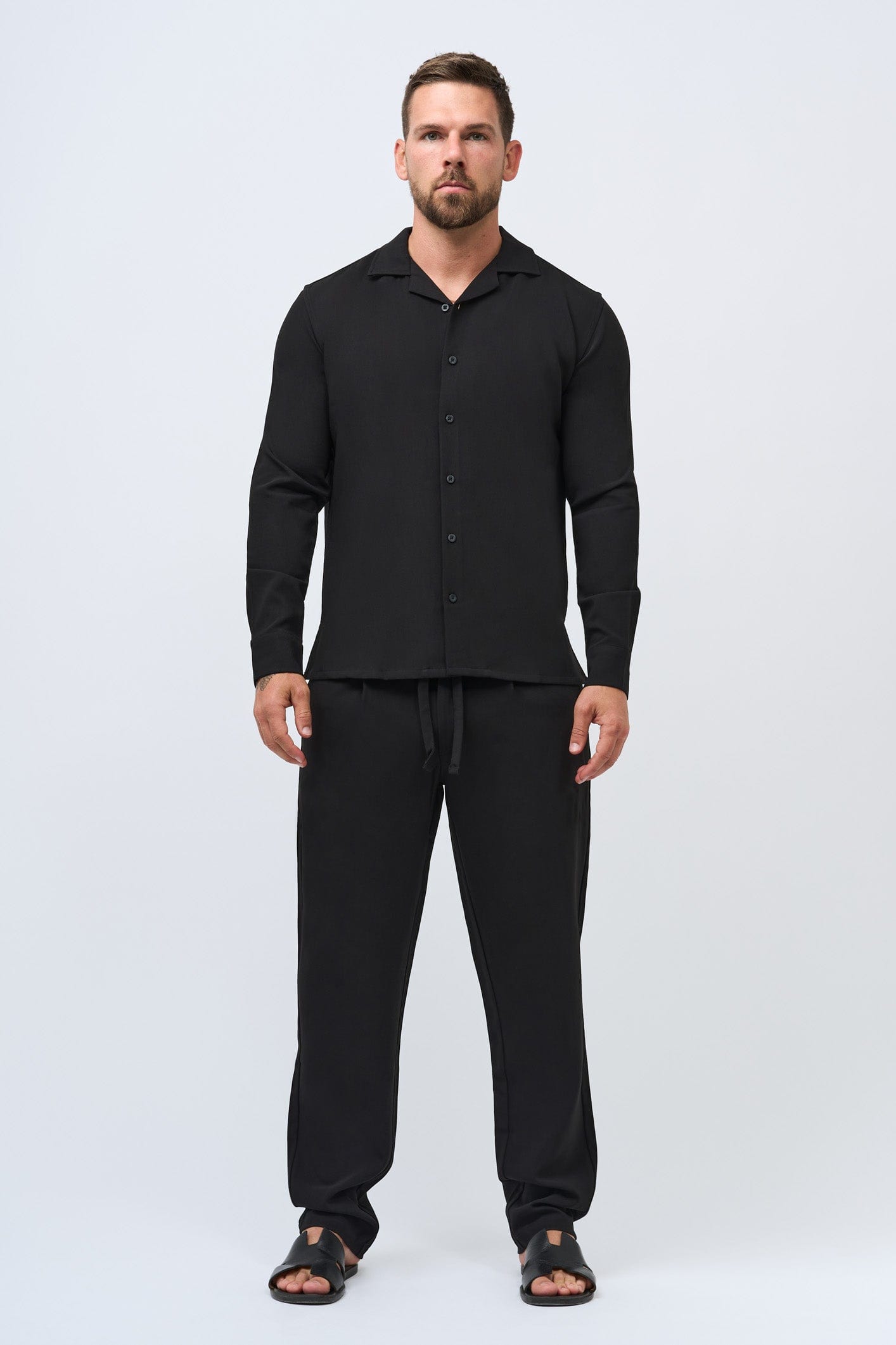Legend London Shirt TWIN SET SHIRT - BLACK