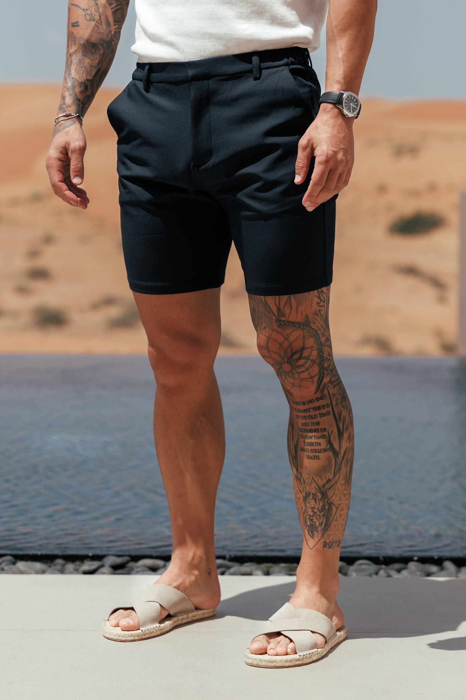 Legend London Short - Summer HYBRID SHORT - NAVY