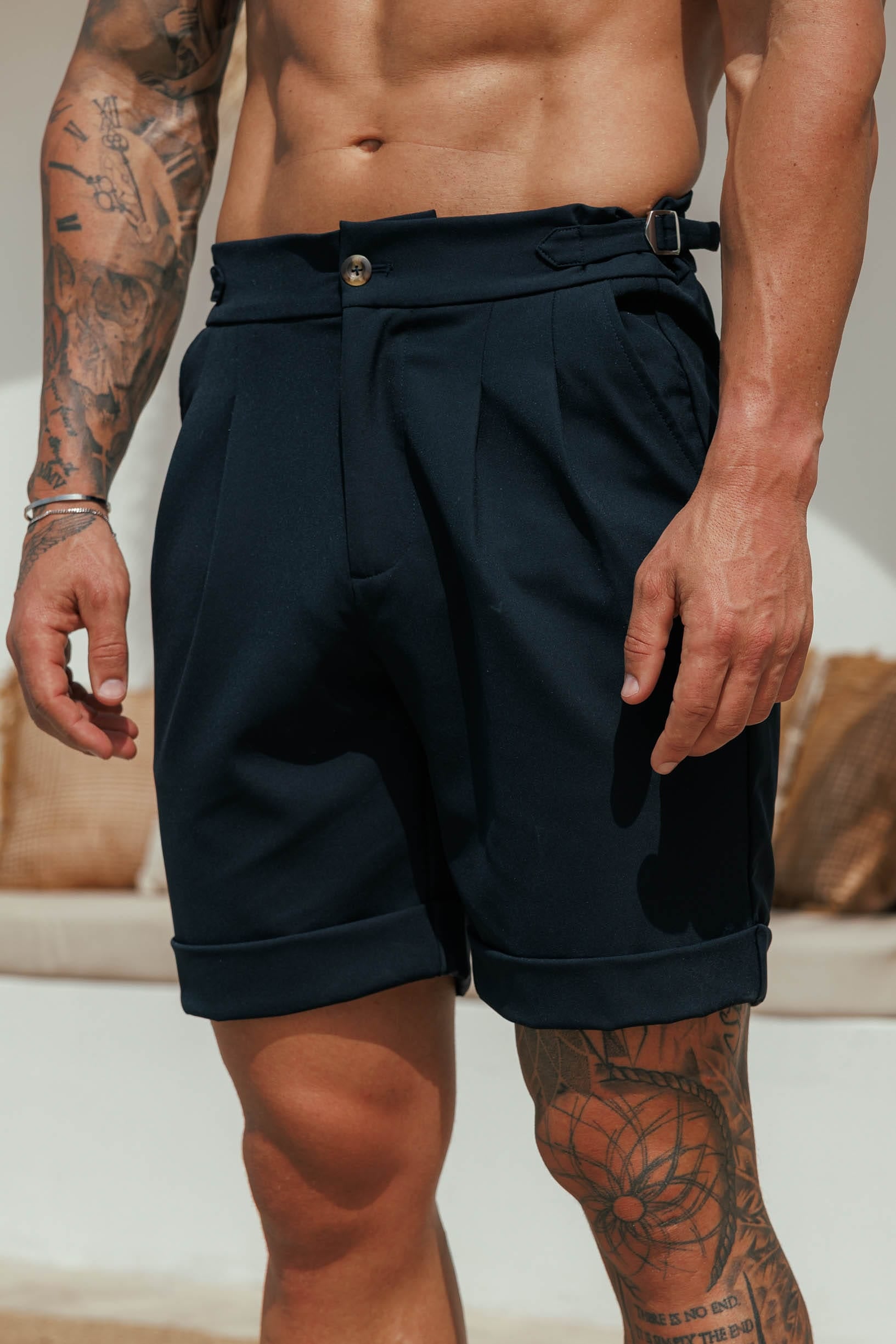 Legend London Short - Summer PREMIUM SIDE CINCH SHORT - NAVY