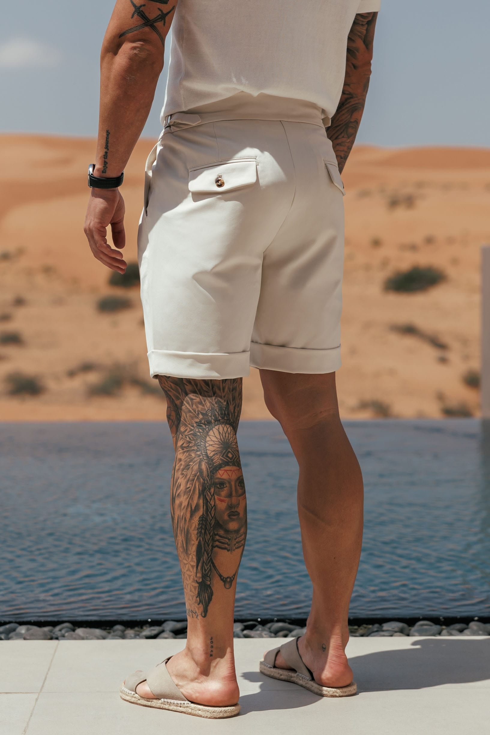 Legend London Short - Summer PREMIUM SIDE CINCH SHORT - STONE