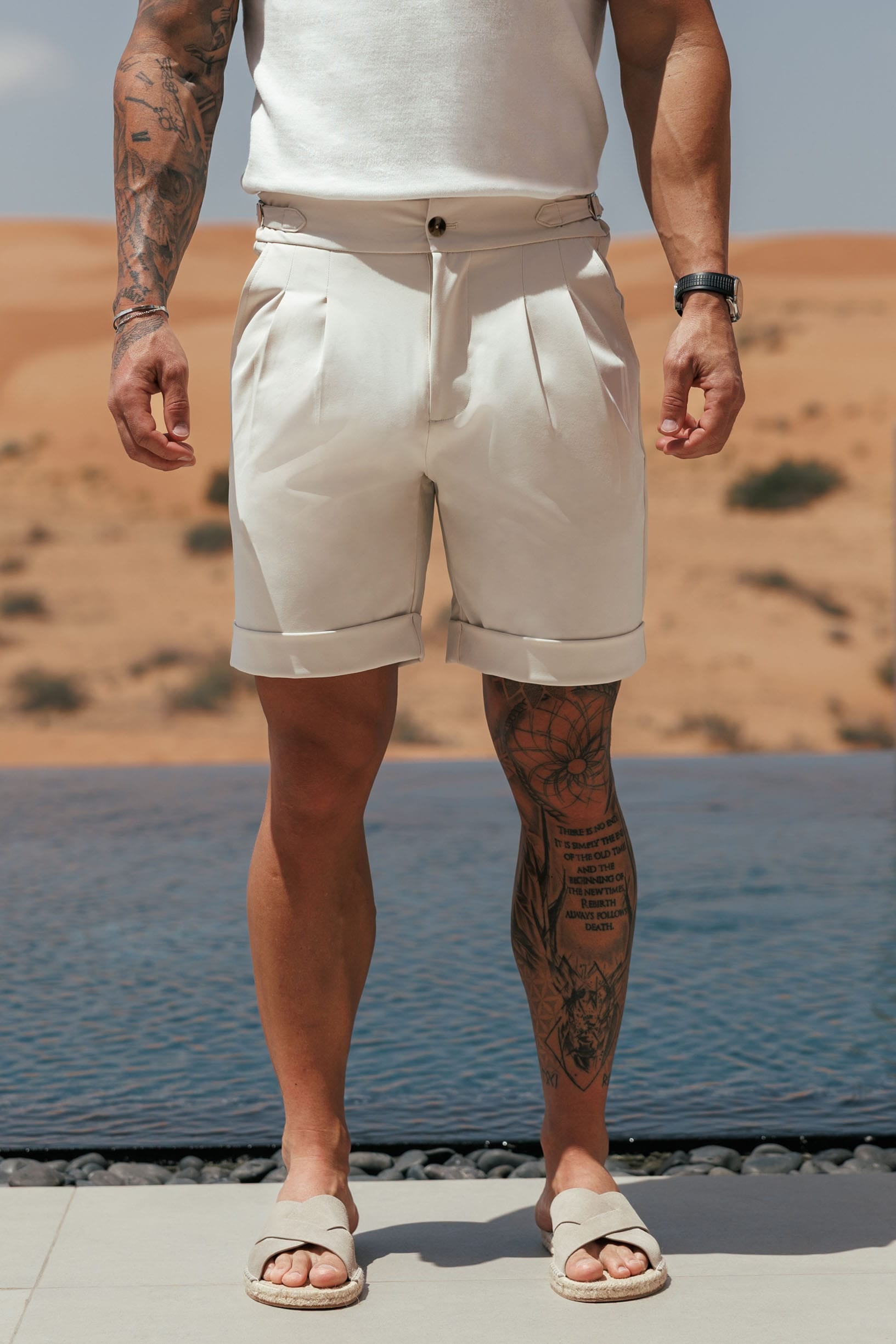 Legend London Short - Summer PREMIUM SIDE CINCH SHORT - STONE