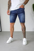 Legend London Shorts - denim SLIM DENIM SHORT - DARK INDIGO FADE