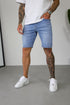 Legend London Shorts - denim SLIM DENIM SHORT - LIGHT BLUE