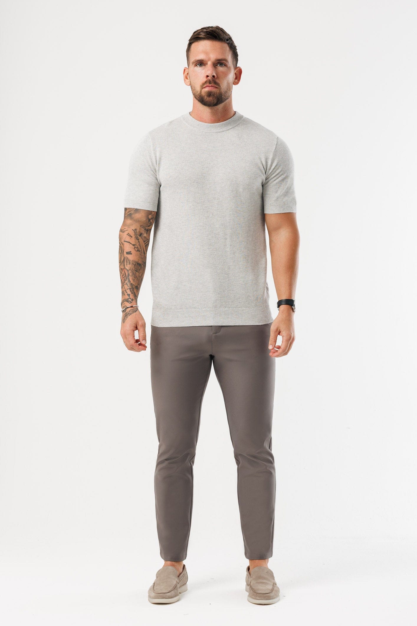 LEGEND LONDON T-SHIRT - COAST COAST T-SHIRT - GREY