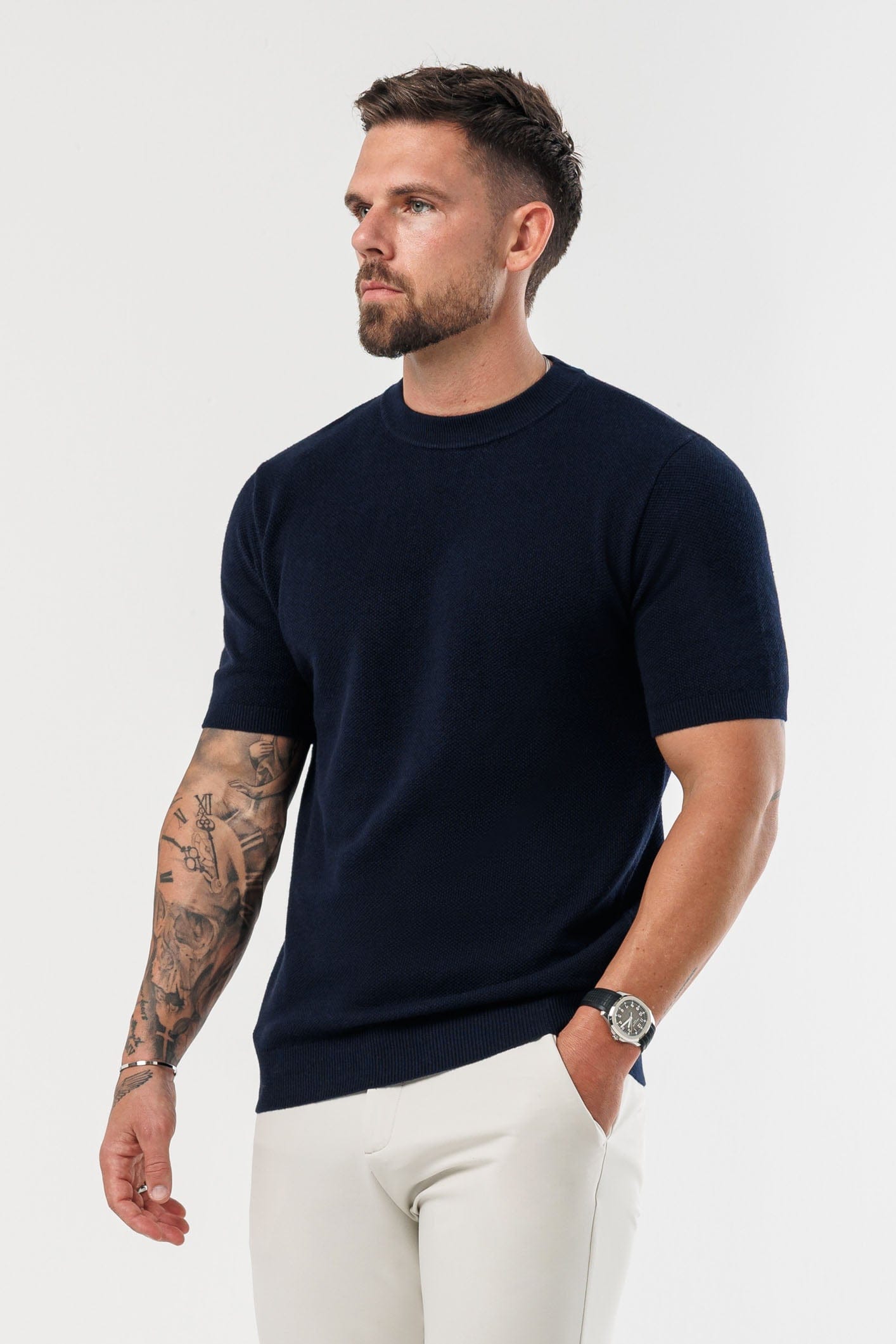 LEGEND LONDON T-SHIRT - COAST COAST T-SHIRT - NAVY