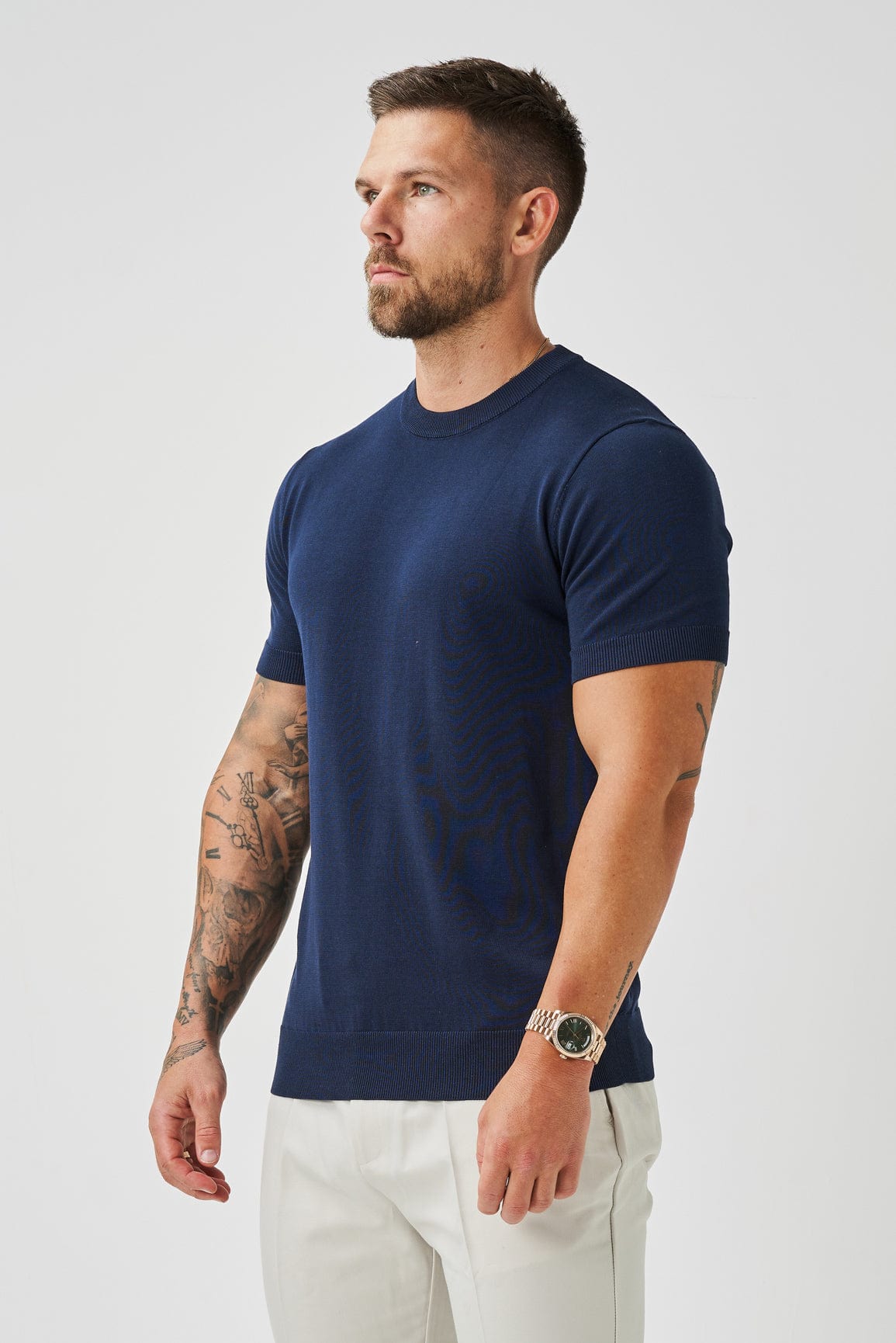 Legend London T-SHIRT KNIT T-SHIRT - NAVY