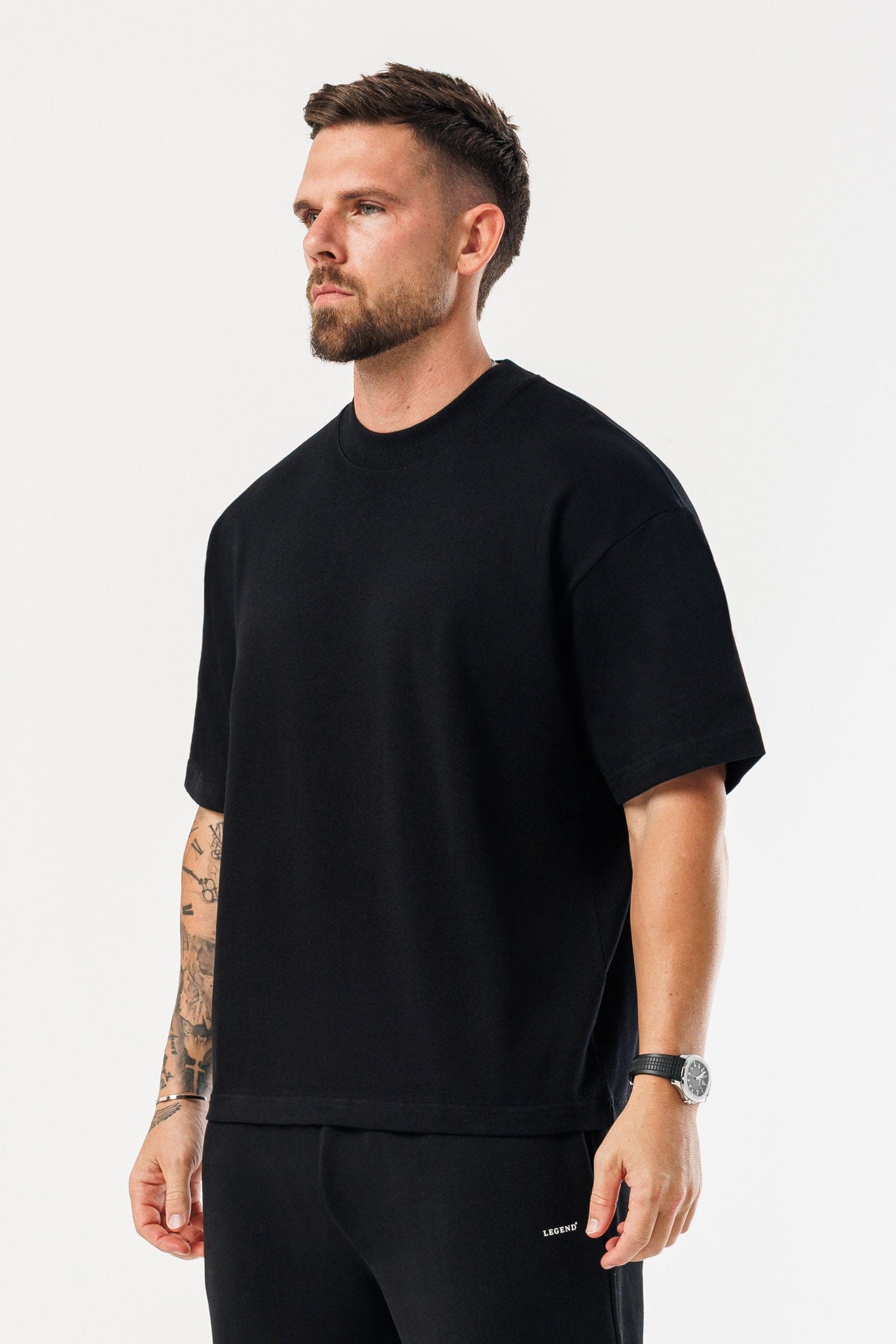 LEGEND LONDON T-SHIRT - OVERSIZED OVERSIZED T-SHIRT - BLACK