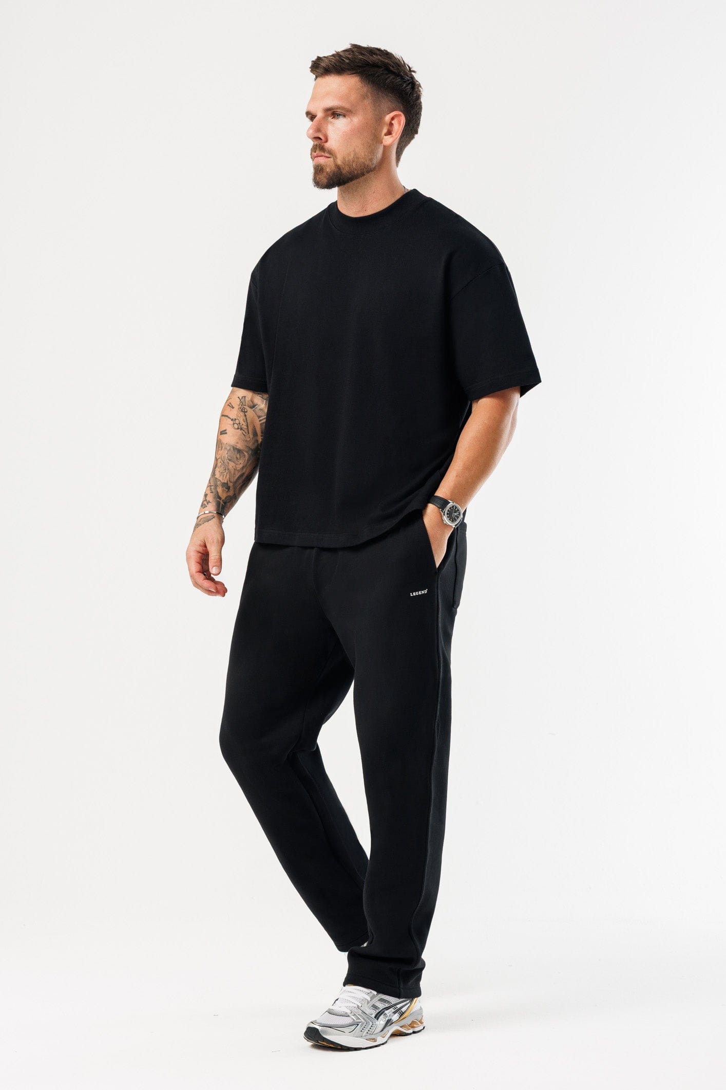 LEGEND LONDON T-SHIRT - OVERSIZED OVERSIZED T-SHIRT - BLACK
