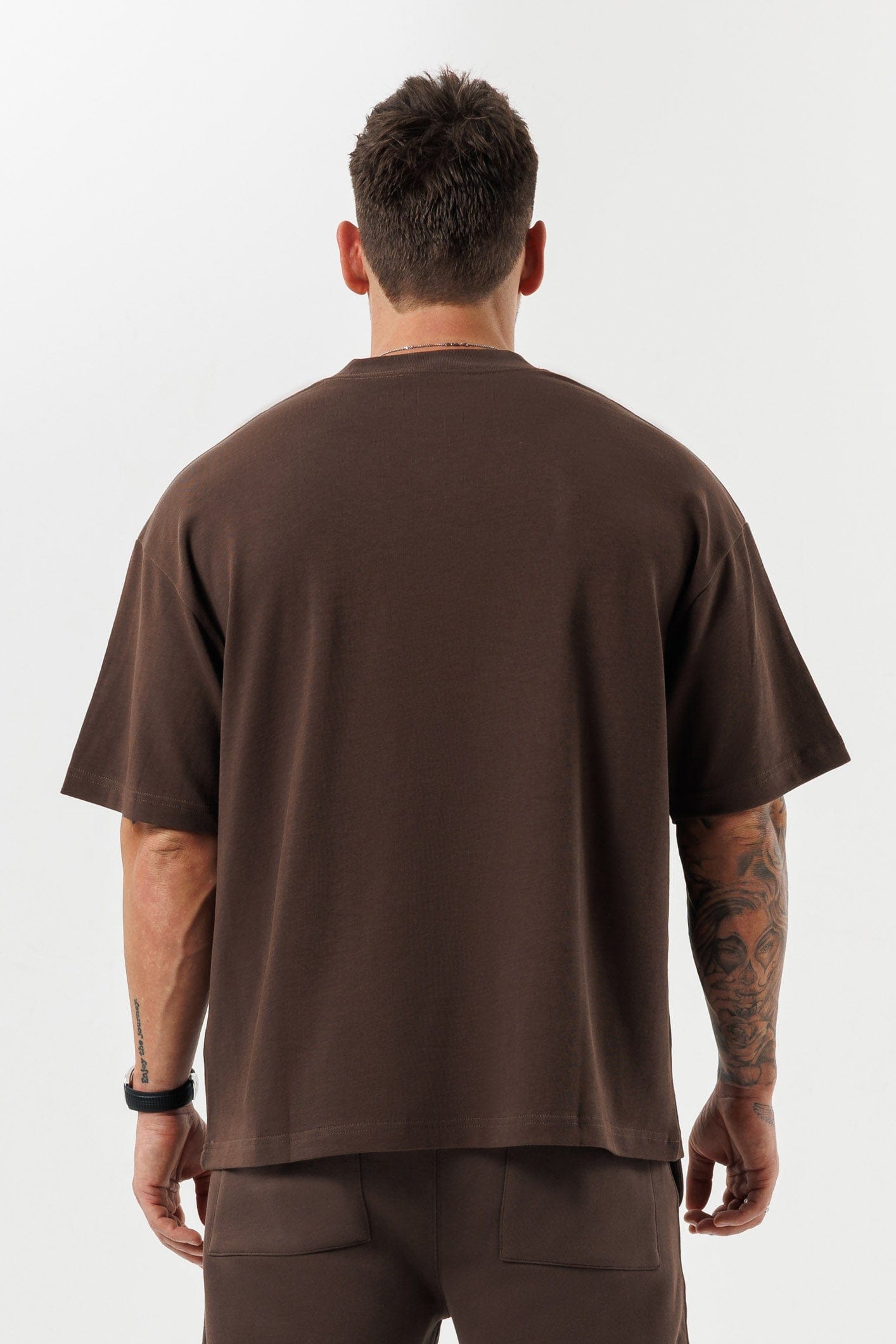 LEGEND LONDON T-SHIRT - OVERSIZED OVERSIZED T-SHIRT - BROWN