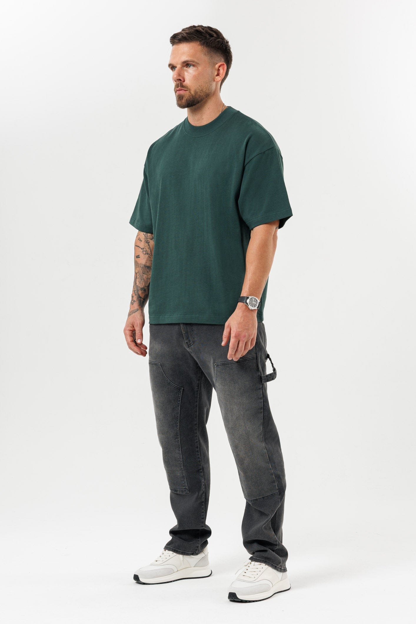 LEGEND LONDON T-SHIRT - OVERSIZED OVERSIZED T-SHIRT - GREEN
