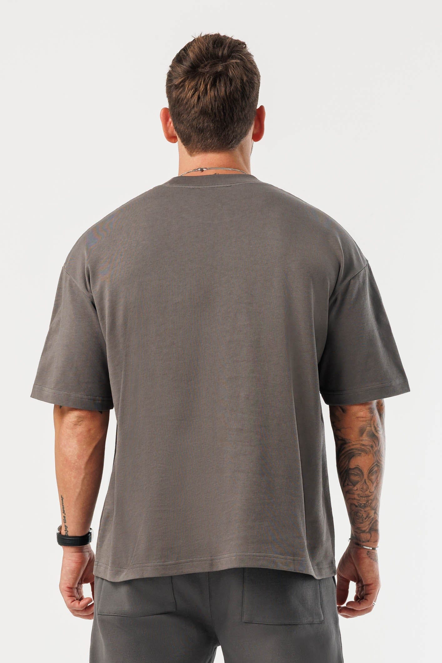 LEGEND LONDON T-SHIRT - OVERSIZED OVERSIZED T-SHIRT - VINTAGE KHAKI