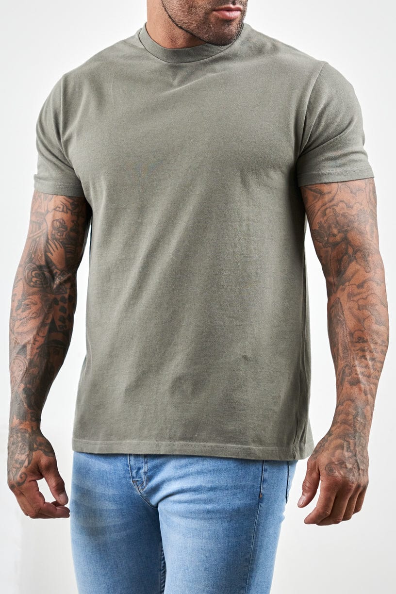 Legend London T-SHIRT PREMIUM BASICS T-SHIRT - CHARCOAL GREY