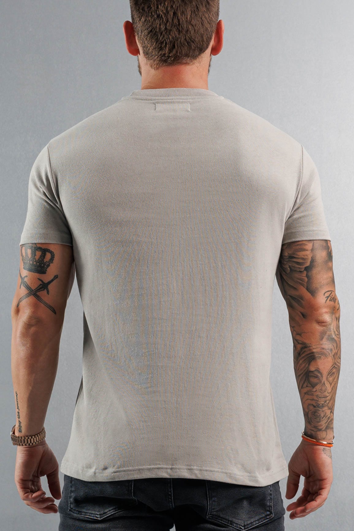 Legend London T-SHIRT PREMIUM BASICS T-SHIRT - CONCRETE