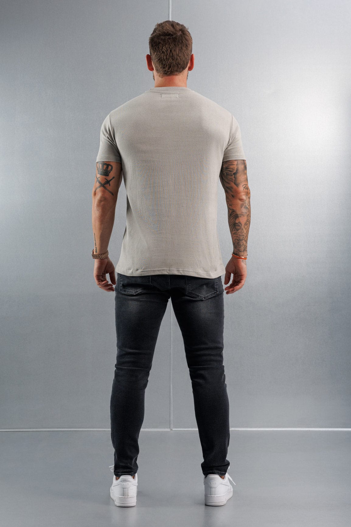 Legend London T-SHIRT PREMIUM BASICS T-SHIRT - CONCRETE