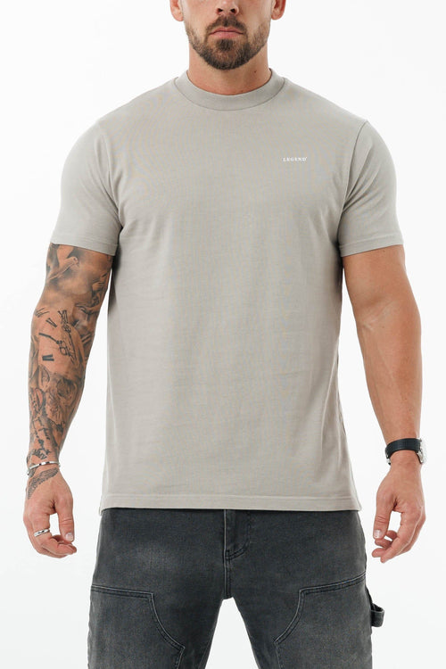 Legend London T-SHIRT PREMIUM BASICS T-SHIRT - CONCRETE