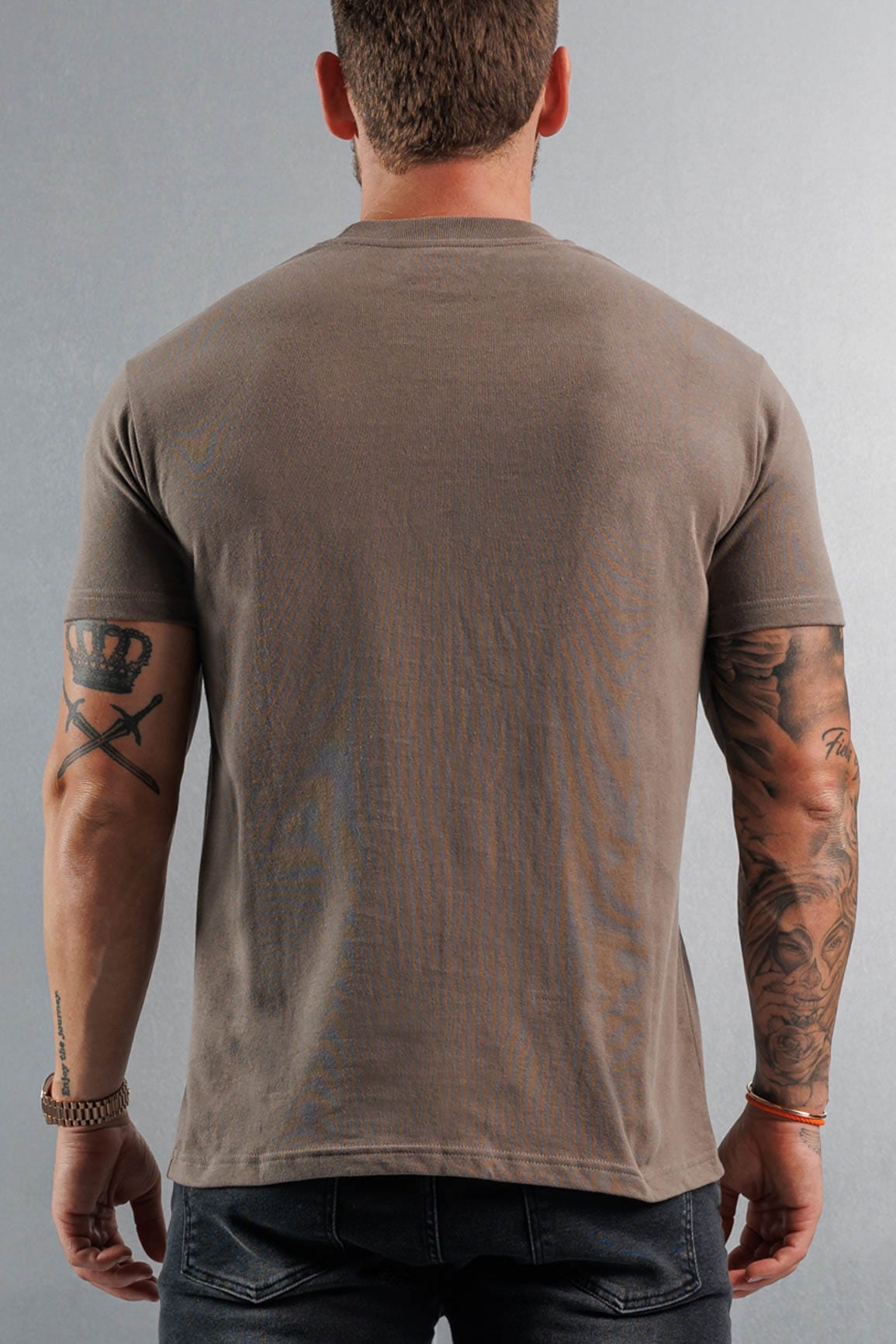 Legend London T-SHIRT PREMIUM BASICS T-SHIRT - MOCHA