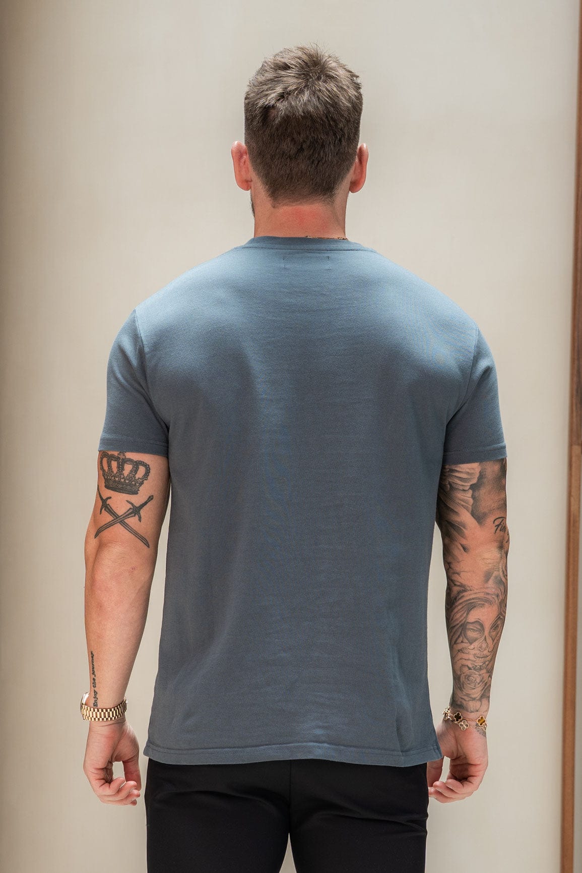 Legend London T-SHIRT PREMIUM BASICS T-SHIRT - VINTAGE INDIGO