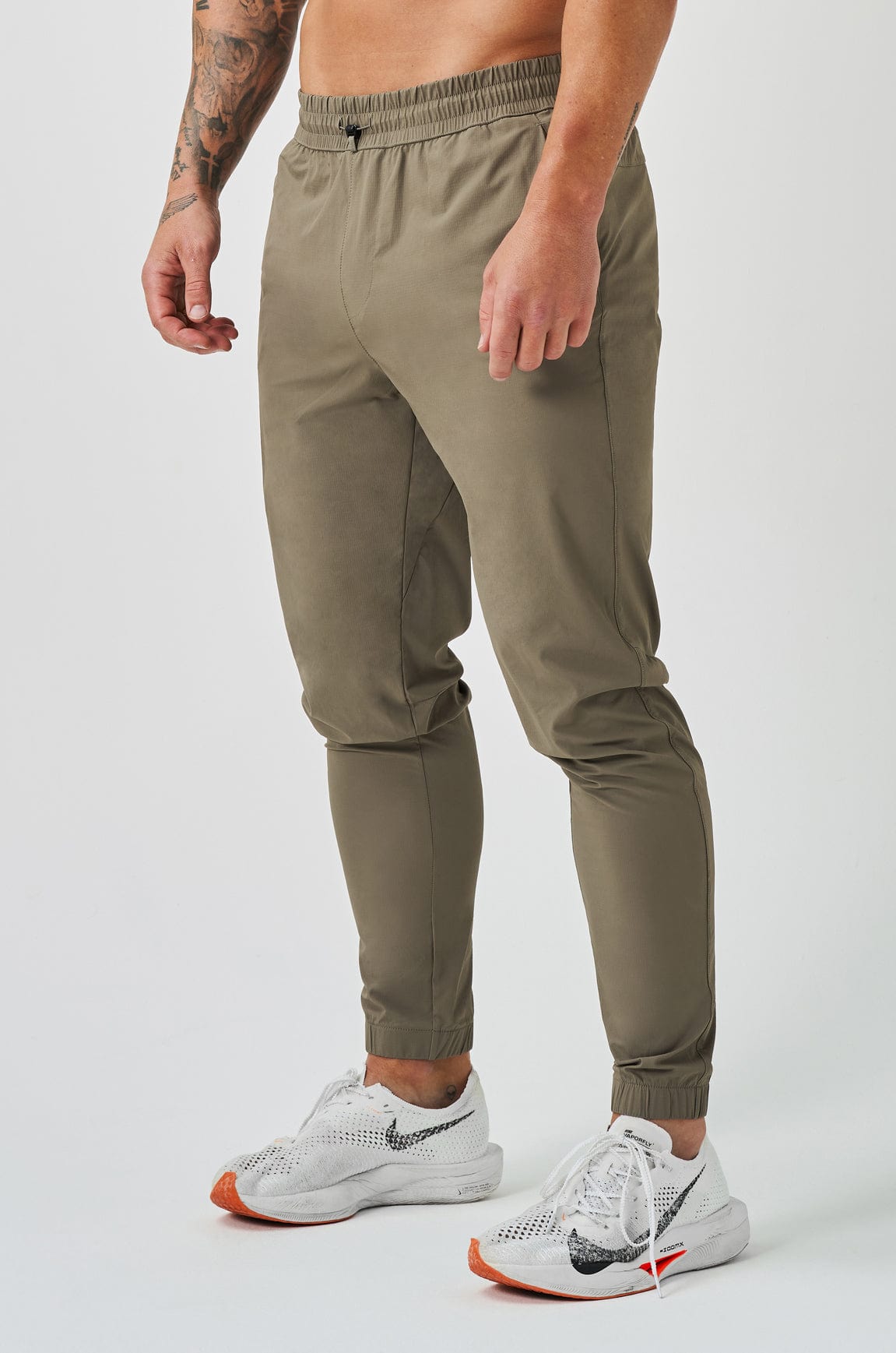 TRACKSUIT JOGGERS KHAKI – Legend London