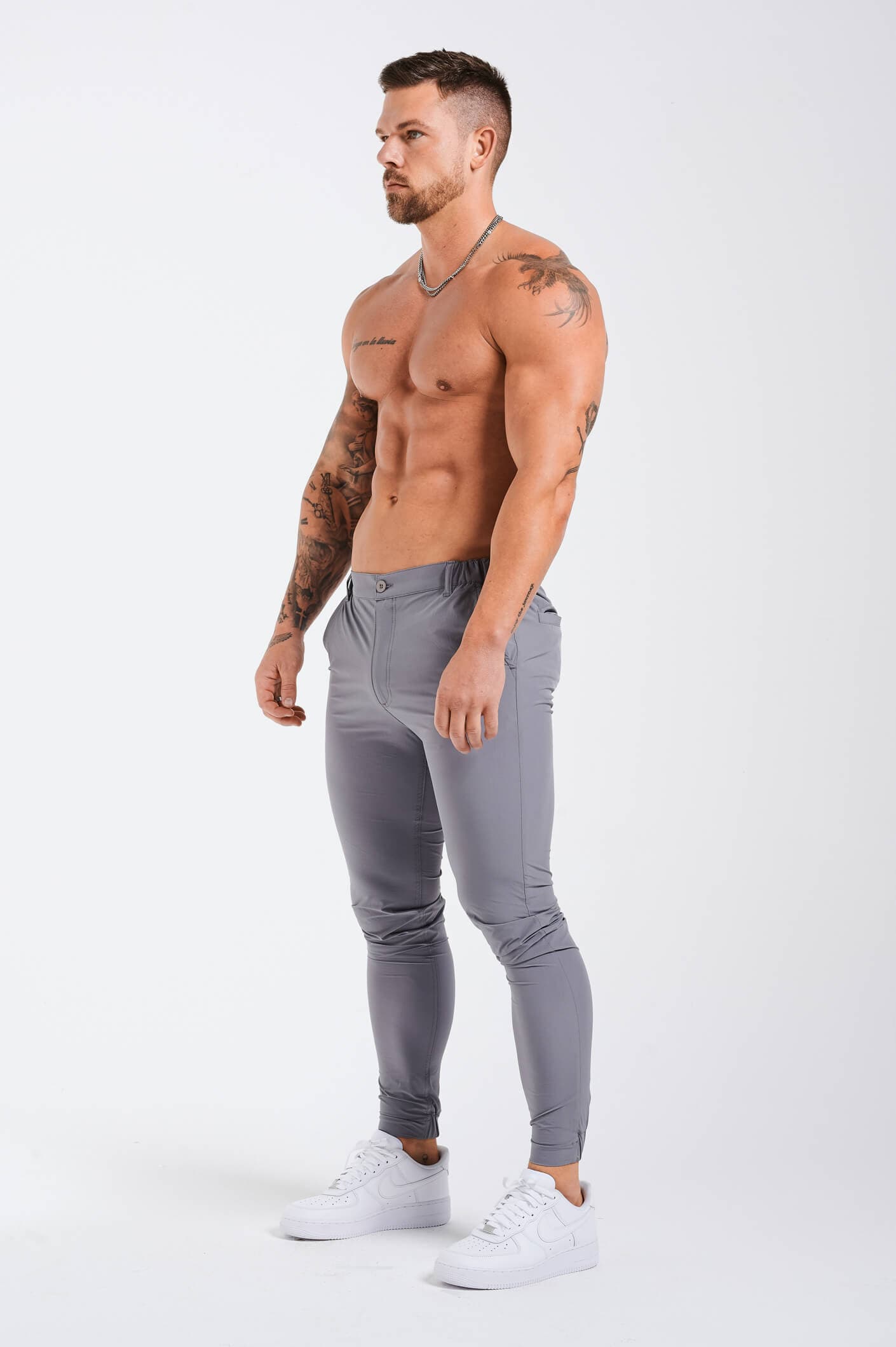 Legend London Trouser FLIGHT TECH TROUSER - CHARCOAL GREY