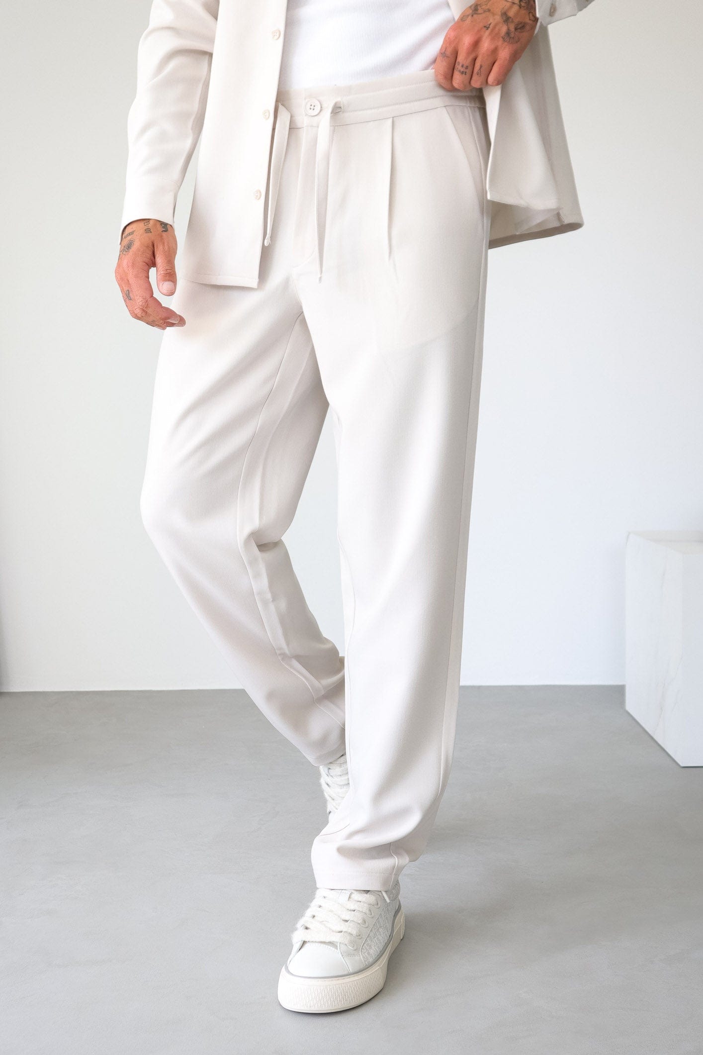 Legend London Trouser TWIN SET TROUSER - ECRU
