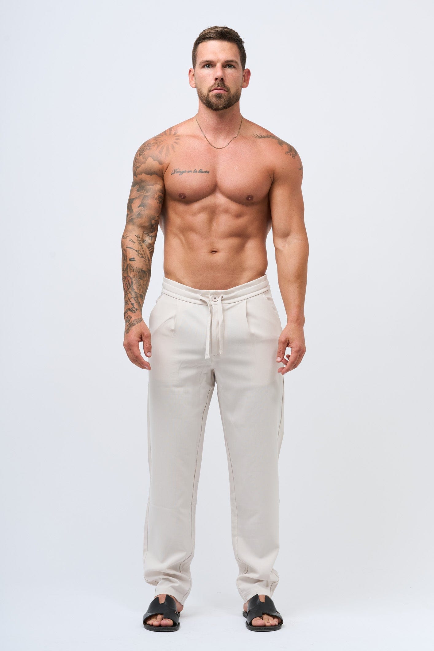 Legend London Trouser TWIN SET TROUSER - ECRU