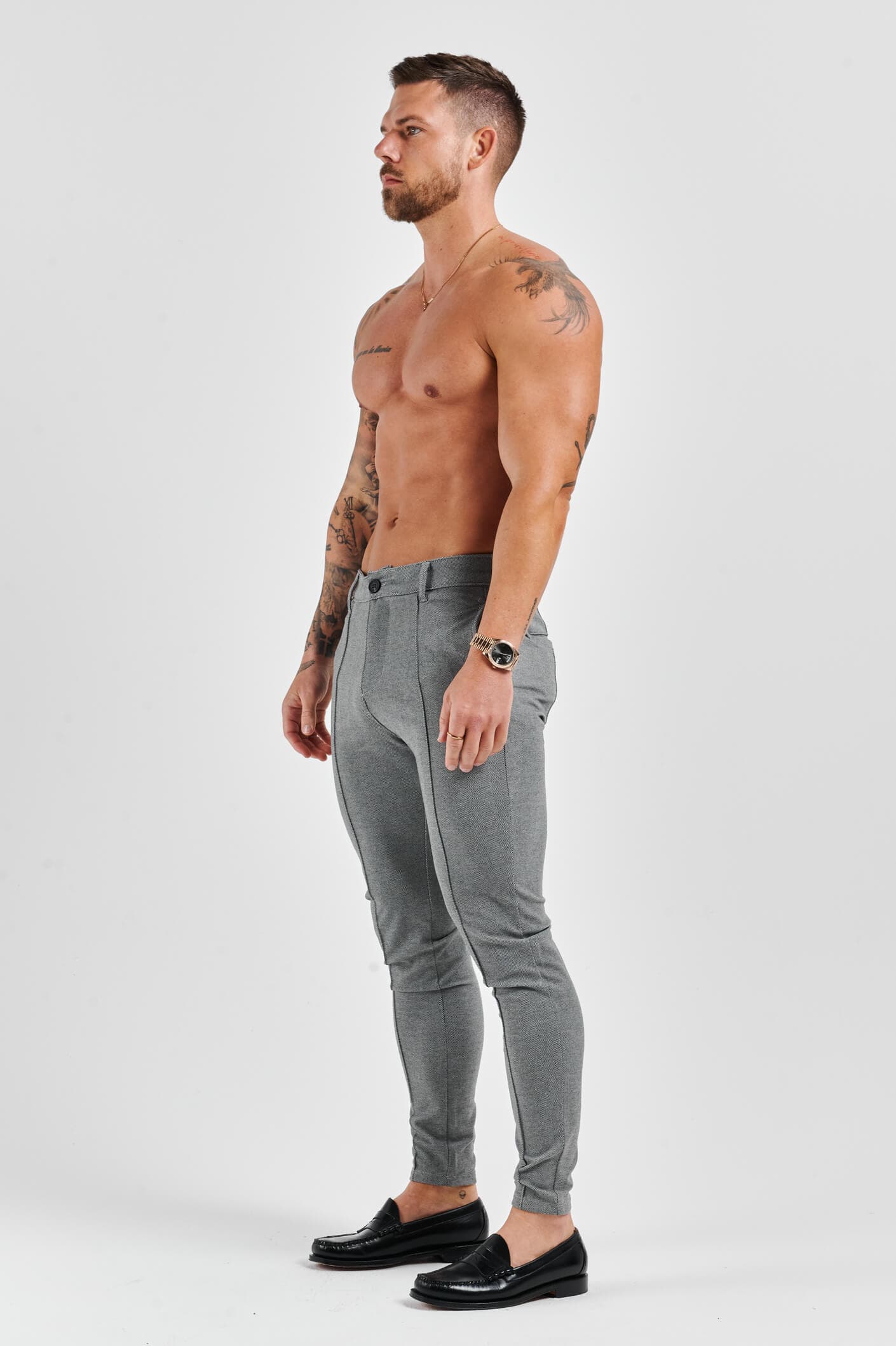 Legend London Trousers CRUZ TROUSER - GREY