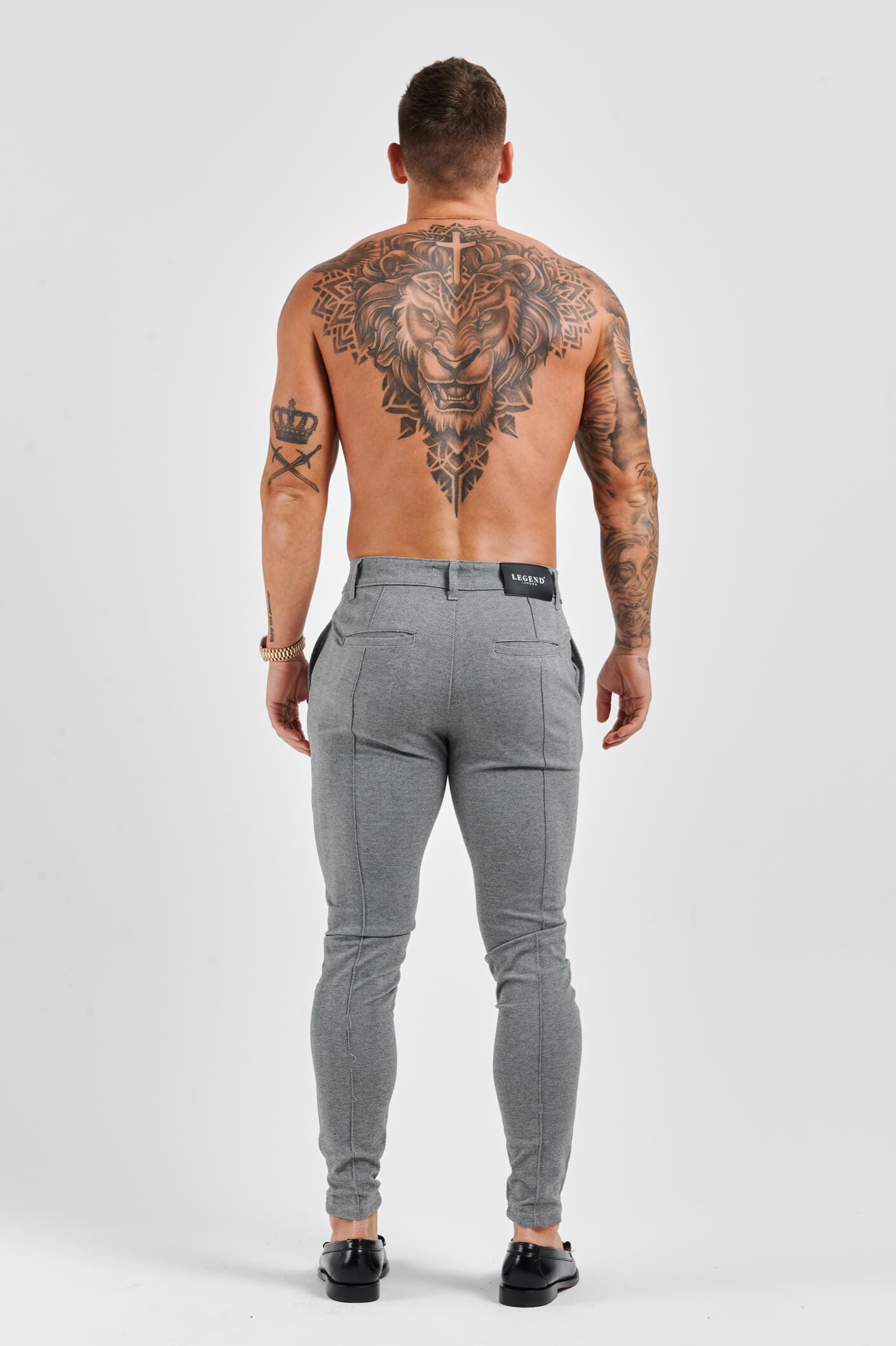 Legend London Trousers CRUZ TROUSER - GREY