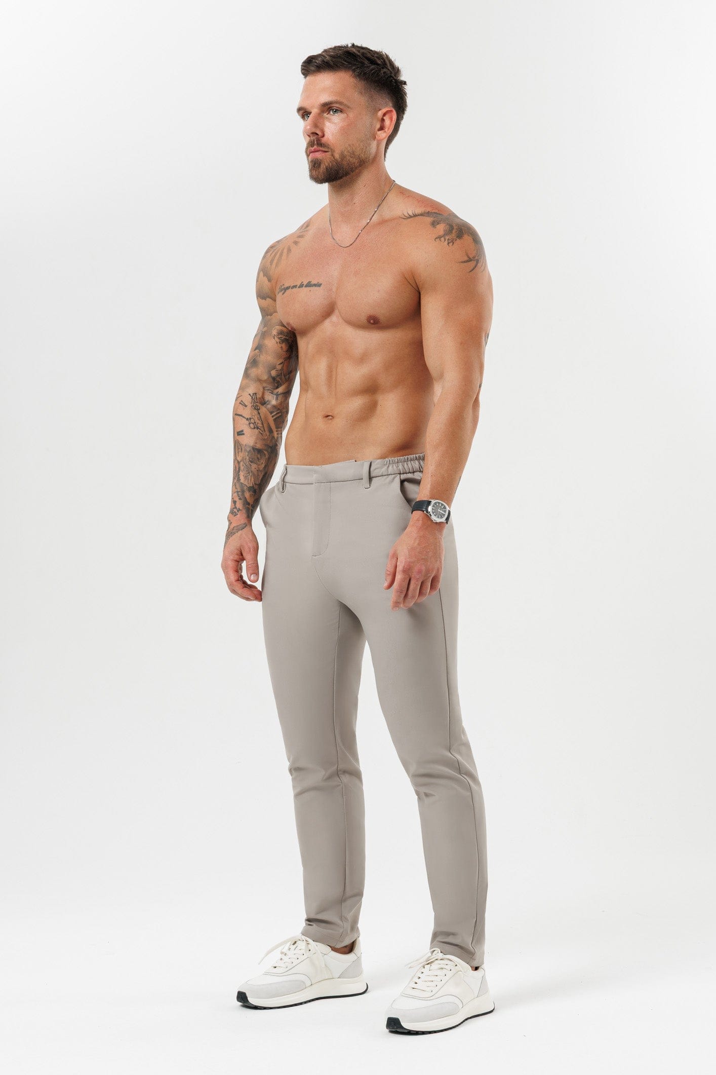 Legend London Trousers - HYBRID HYBRID TROUSER - MOCHA