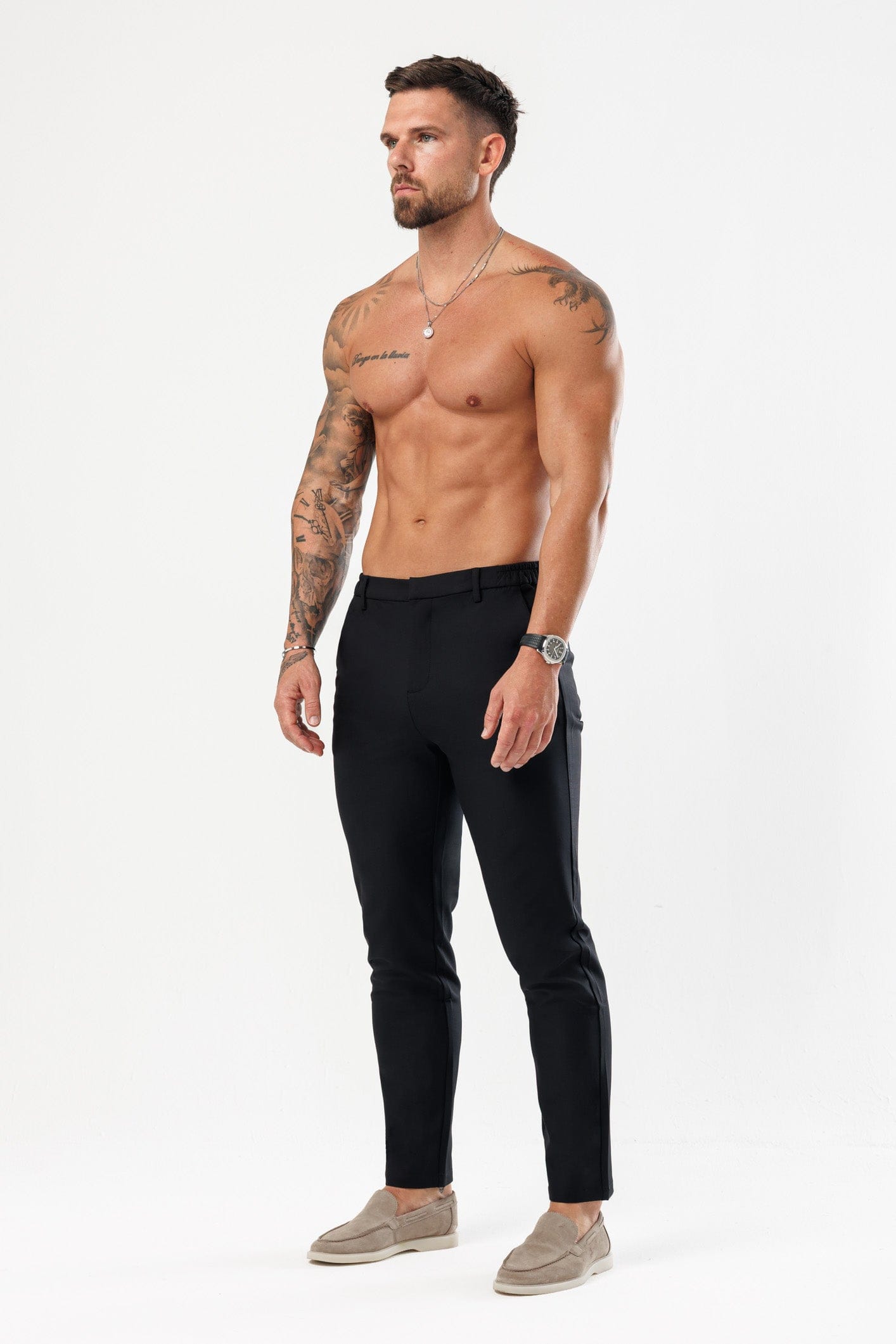 Legend London Trousers HYBRID TROUSER - BLACK