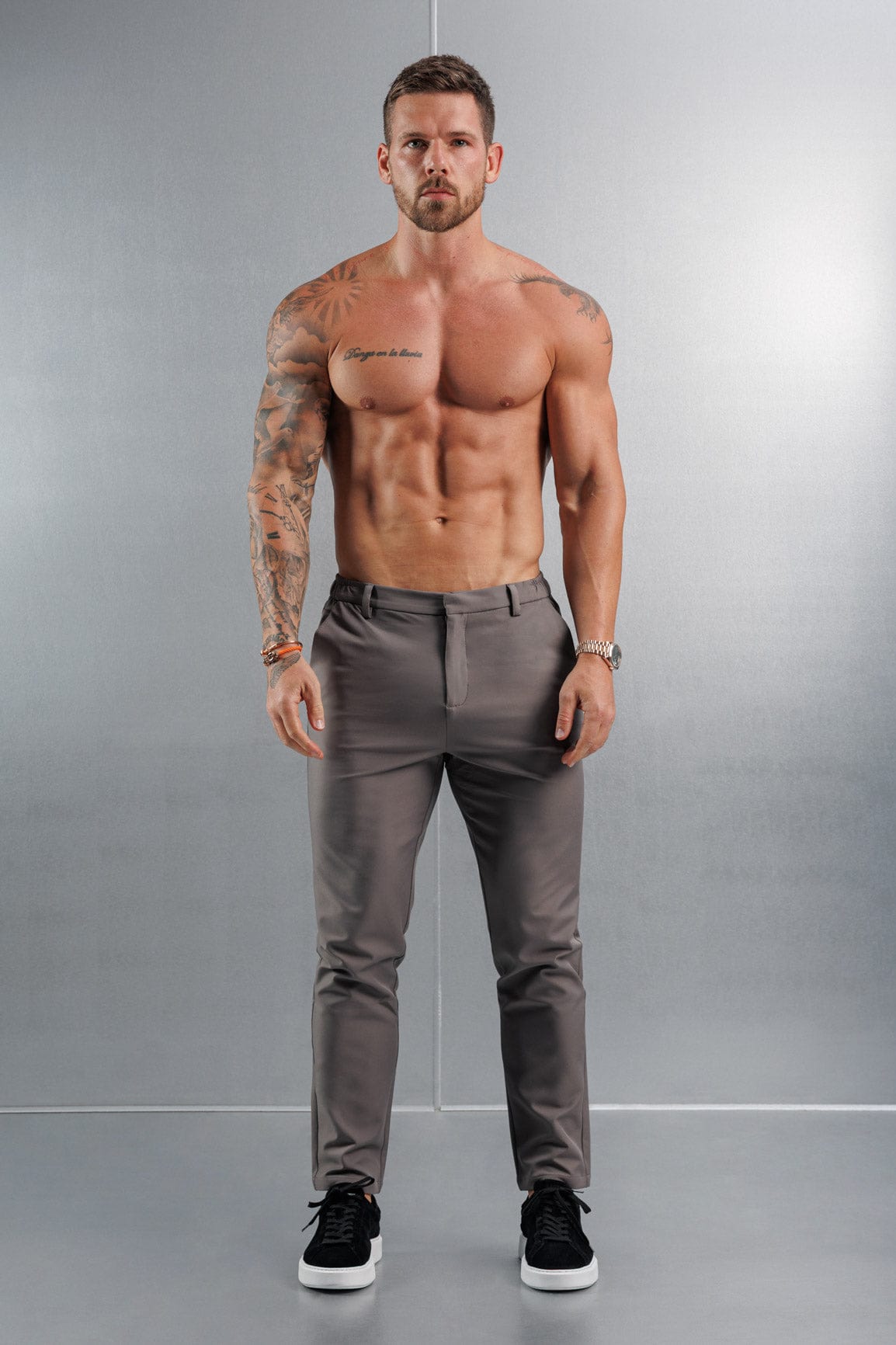 Legend London Trousers HYBRID TROUSER - DARK GREY