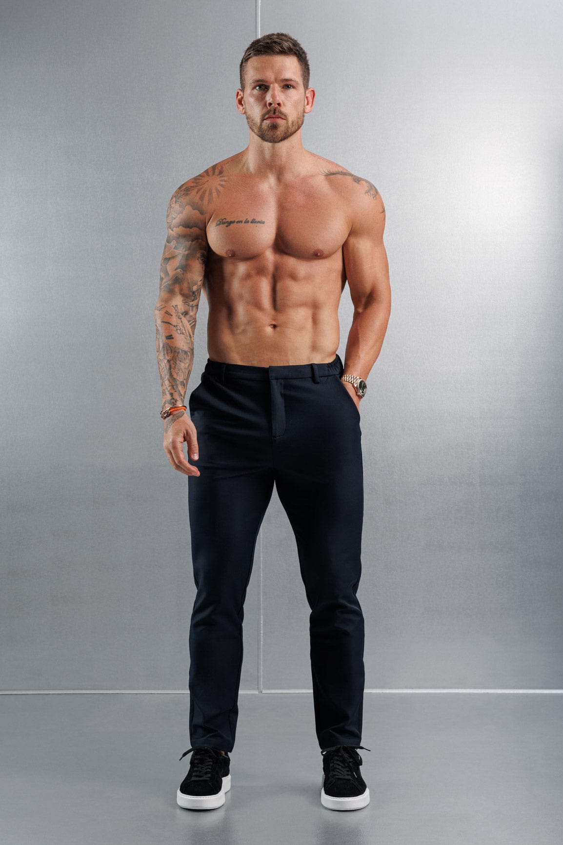 Legend London Trousers HYBRID TROUSER - NAVY