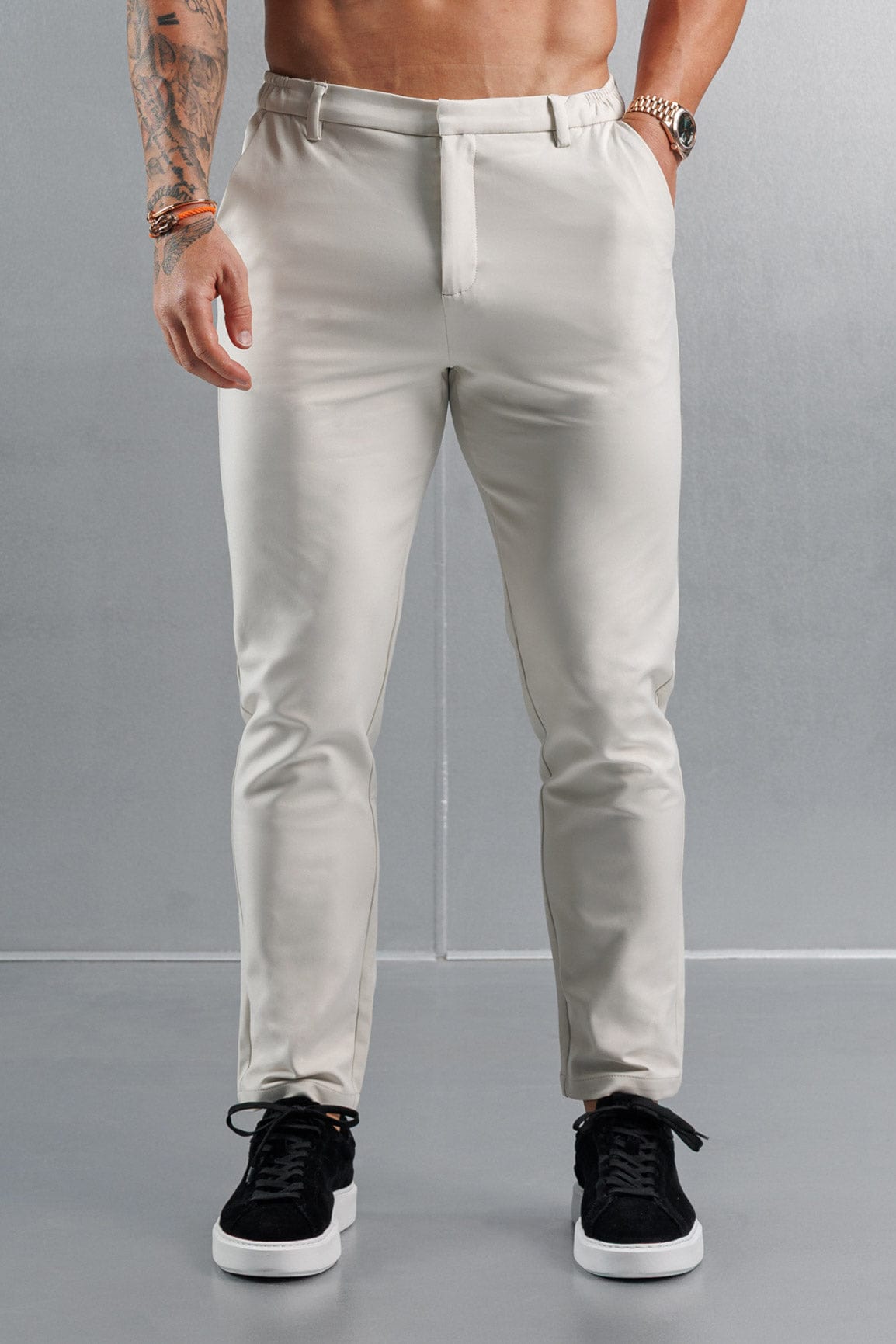 Legend London Trousers HYBRID TROUSER - STONE